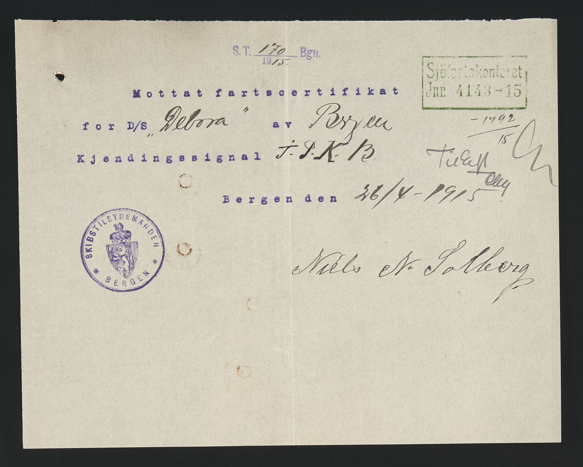 Sjøfartsdirektoratet med forløpere, skipsmapper slettede skip, AV/RA-S-4998/F/Fa/L0235: --, 1847-1930, p. 238
