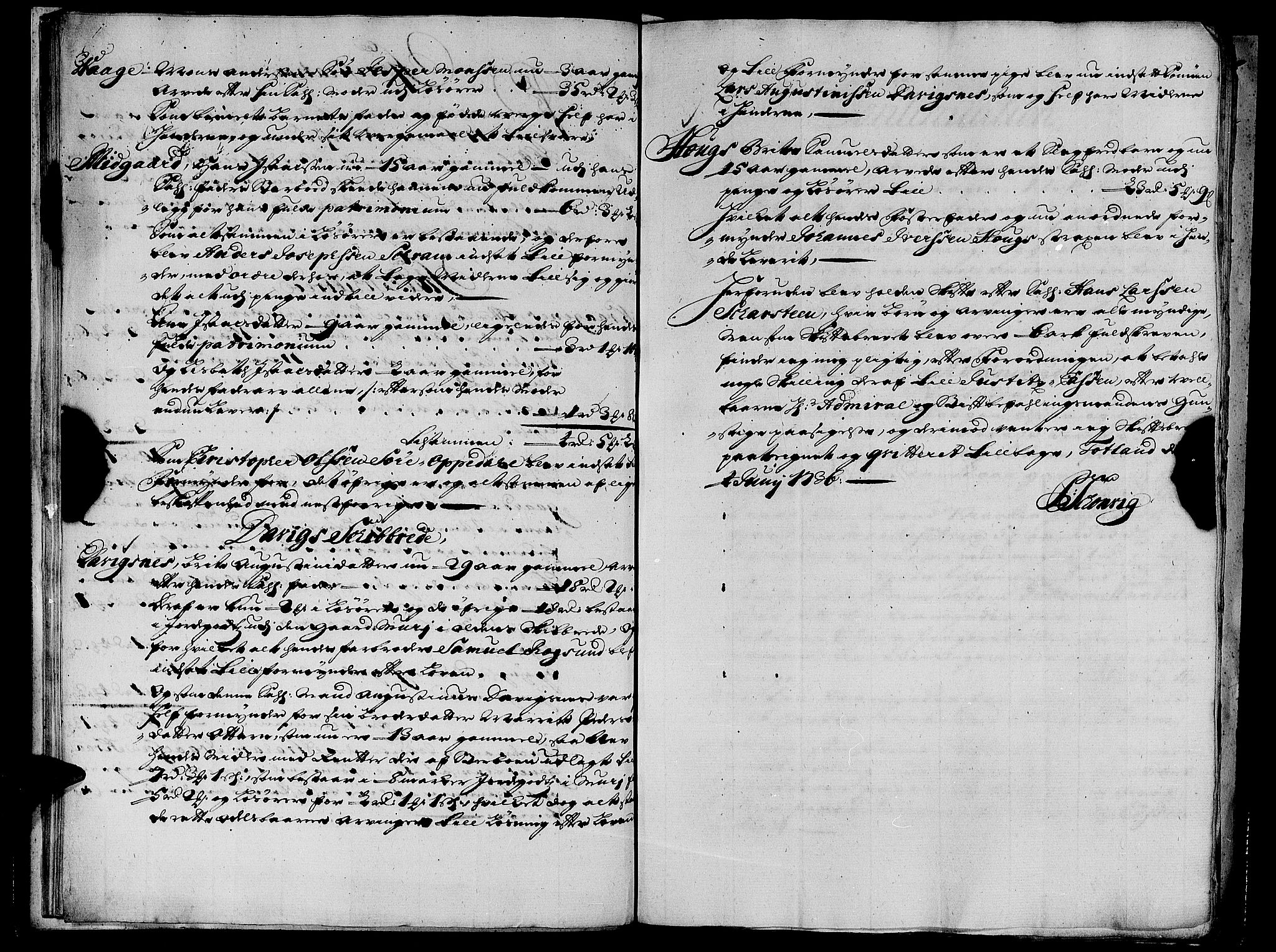 Nordfjord sorenskriveri, SAB/A-2801/04/04a/L0008: Skifteprotokollar, 1733-1744, p. 19
