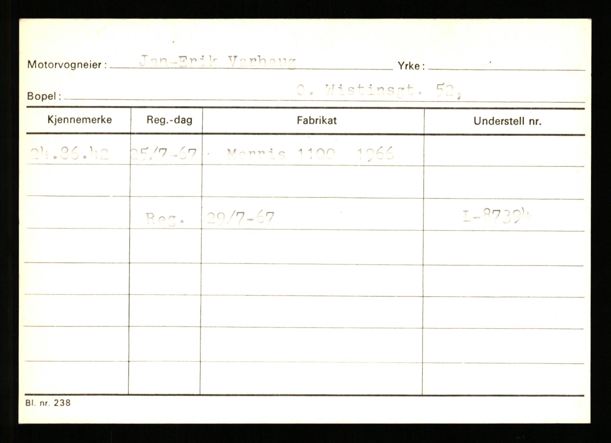 Stavanger trafikkstasjon, AV/SAST-A-101942/0/G/L0011: Registreringsnummer: 240000 - 363477, 1930-1971, p. 349