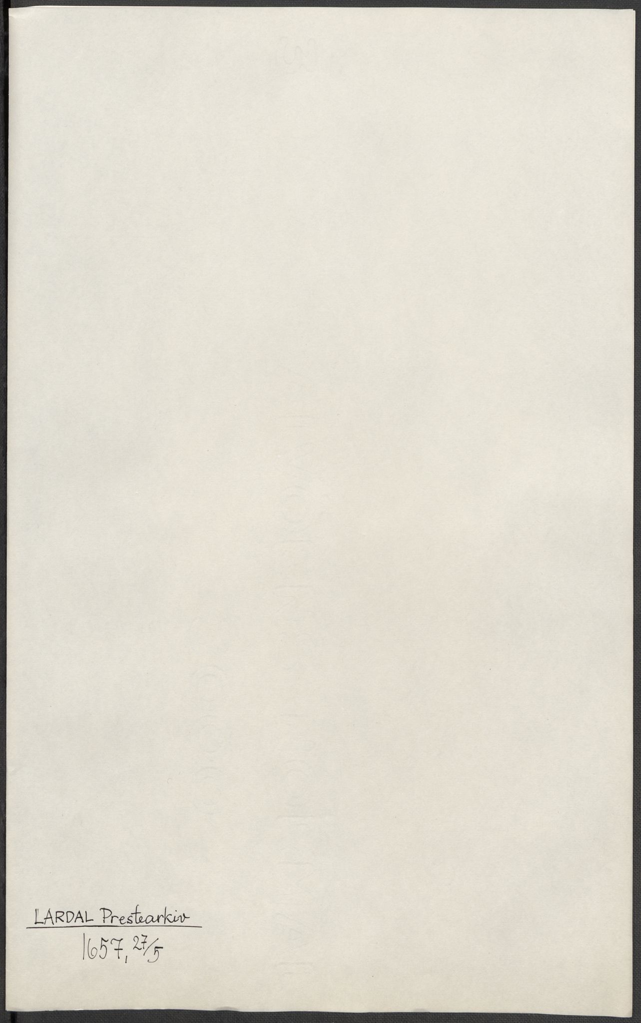 Riksarkivets diplomsamling, RA/EA-5965/F15/L0025: Prestearkiv - Vestfold, 1572-1782, p. 130