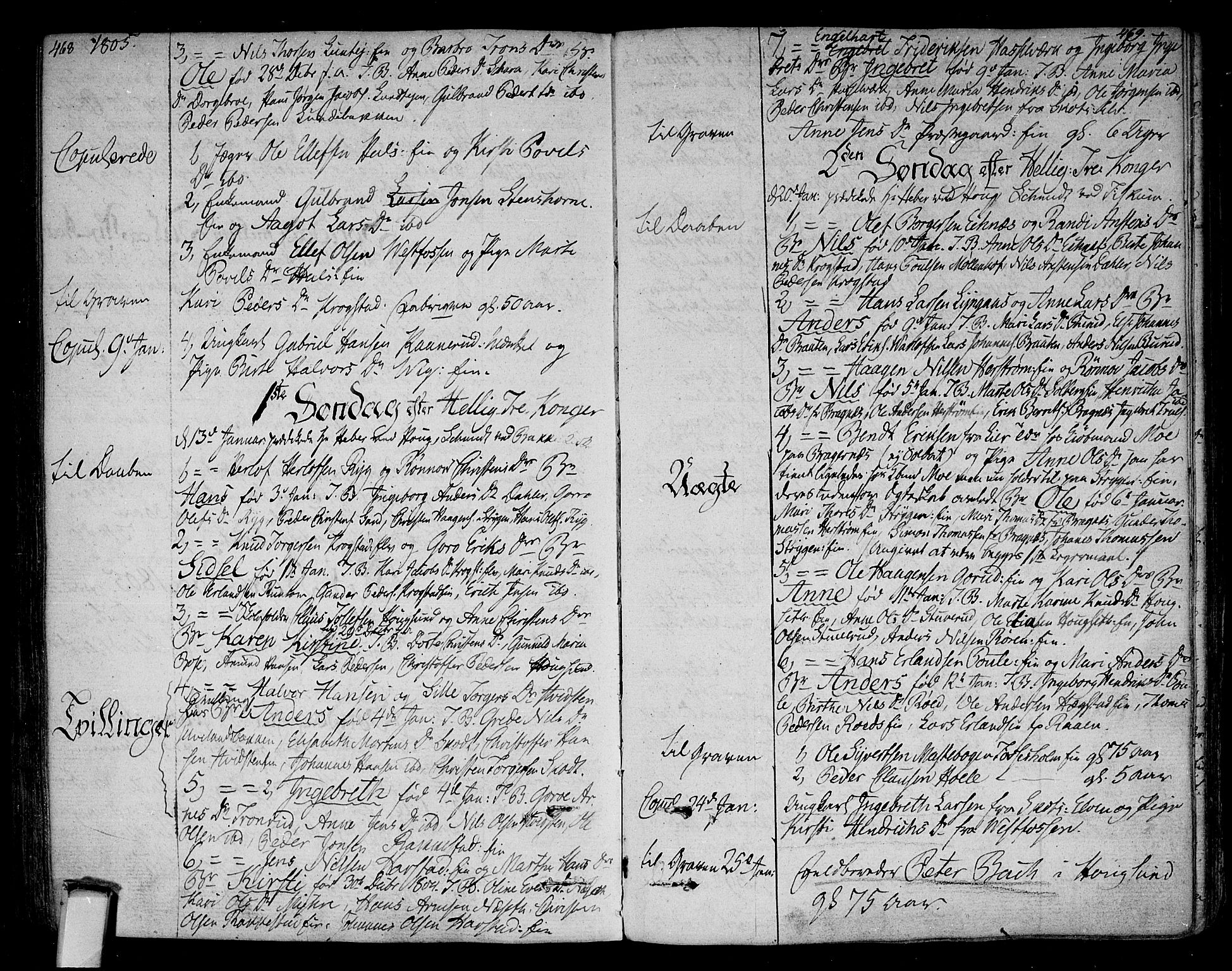 Eiker kirkebøker, AV/SAKO-A-4/F/Fa/L0009: Parish register (official) no. I 9, 1789-1806, p. 468-469