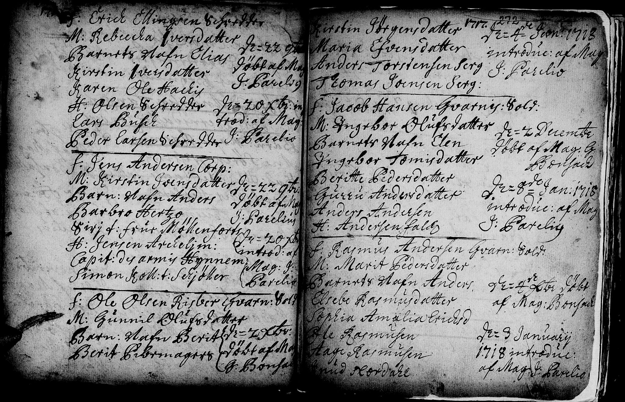 Ministerialprotokoller, klokkerbøker og fødselsregistre - Sør-Trøndelag, AV/SAT-A-1456/601/L0035: Parish register (official) no. 601A03, 1713-1728, p. 272a