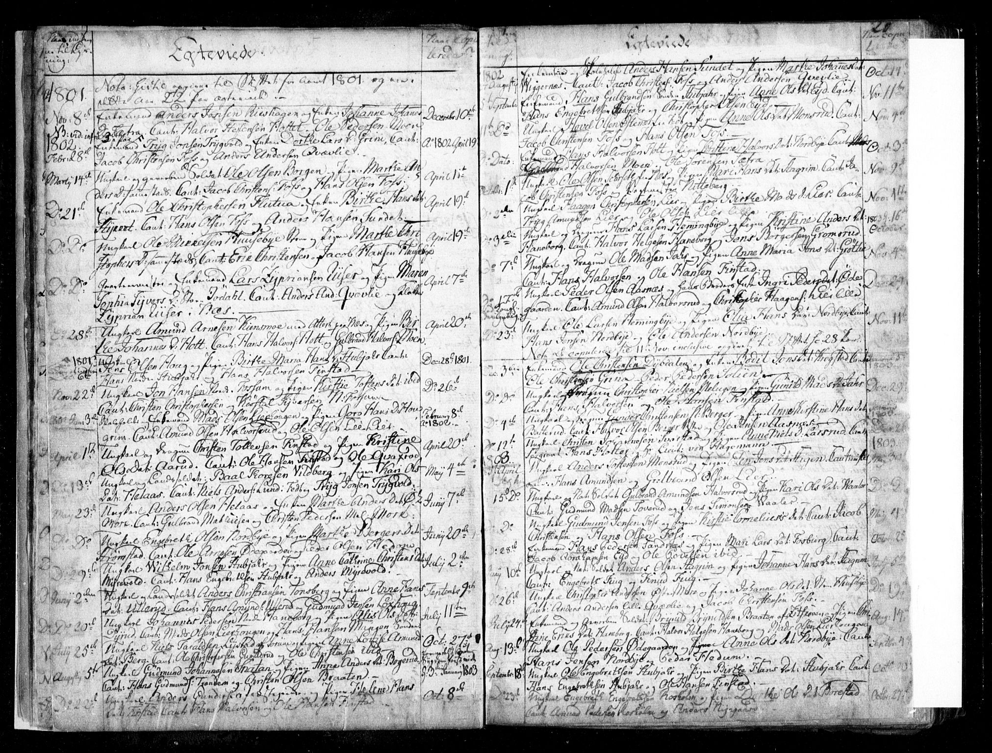 Aurskog prestekontor Kirkebøker, AV/SAO-A-10304a/F/Fa/L0003: Parish register (official) no. I 3, 1767-1807, p. 21