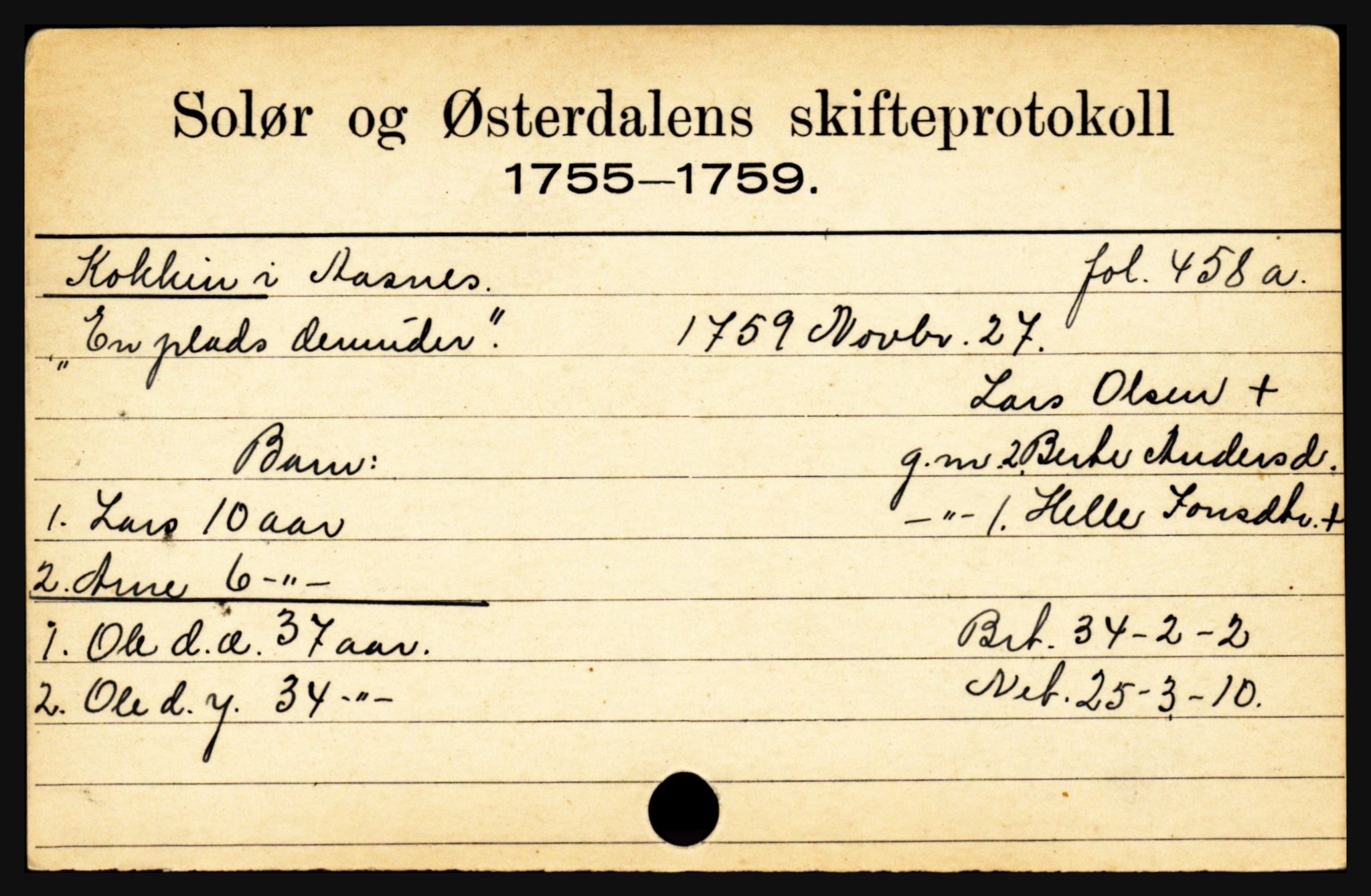 Solør og Østerdalen sorenskriveri, SAH/TING-024/J, 1716-1774, p. 2981