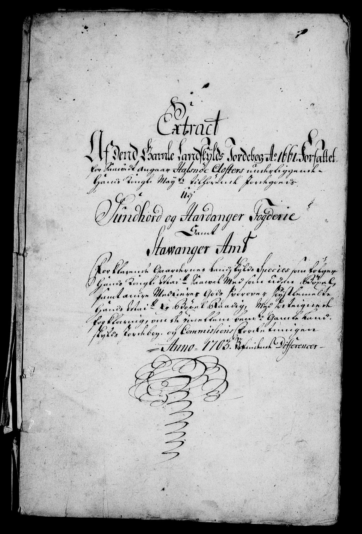 Rentekammeret inntil 1814, Realistisk ordnet avdeling, RA/EA-4070/On/L0005: [Jj 6]: Forskjellige dokumenter om Halsnøy klosters gods, 1697-1770, p. 61