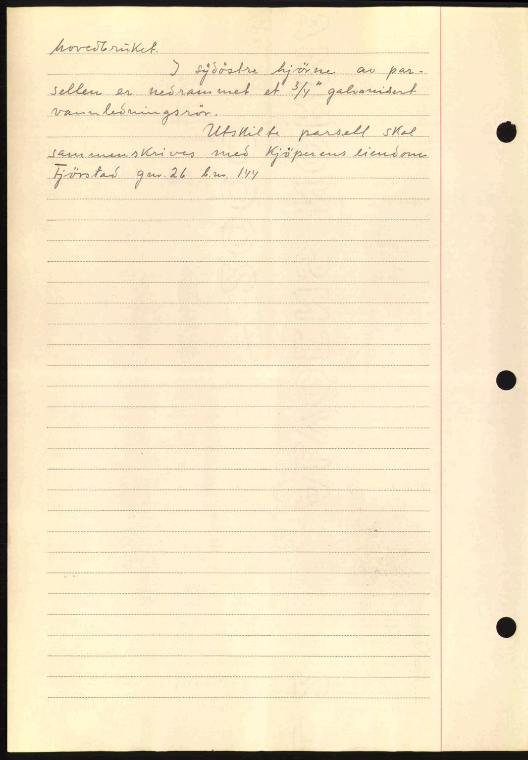 Romsdal sorenskriveri, AV/SAT-A-4149/1/2/2C: Mortgage book no. A14, 1943-1943, Diary no: : 1478/1943