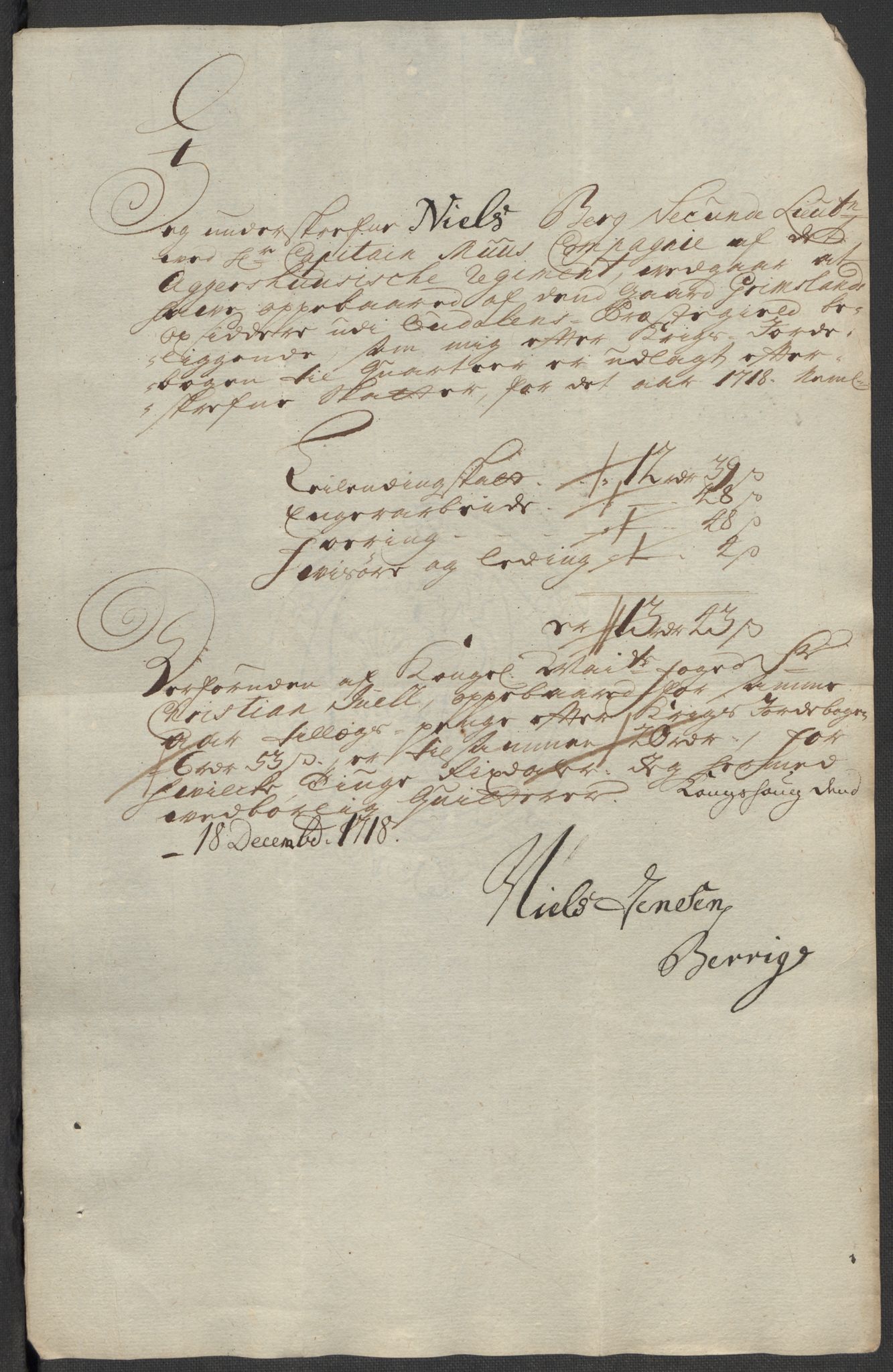 Rentekammeret inntil 1814, Reviderte regnskaper, Fogderegnskap, RA/EA-4092/R13/L0857: Fogderegnskap Solør, Odal og Østerdal, 1718, p. 281