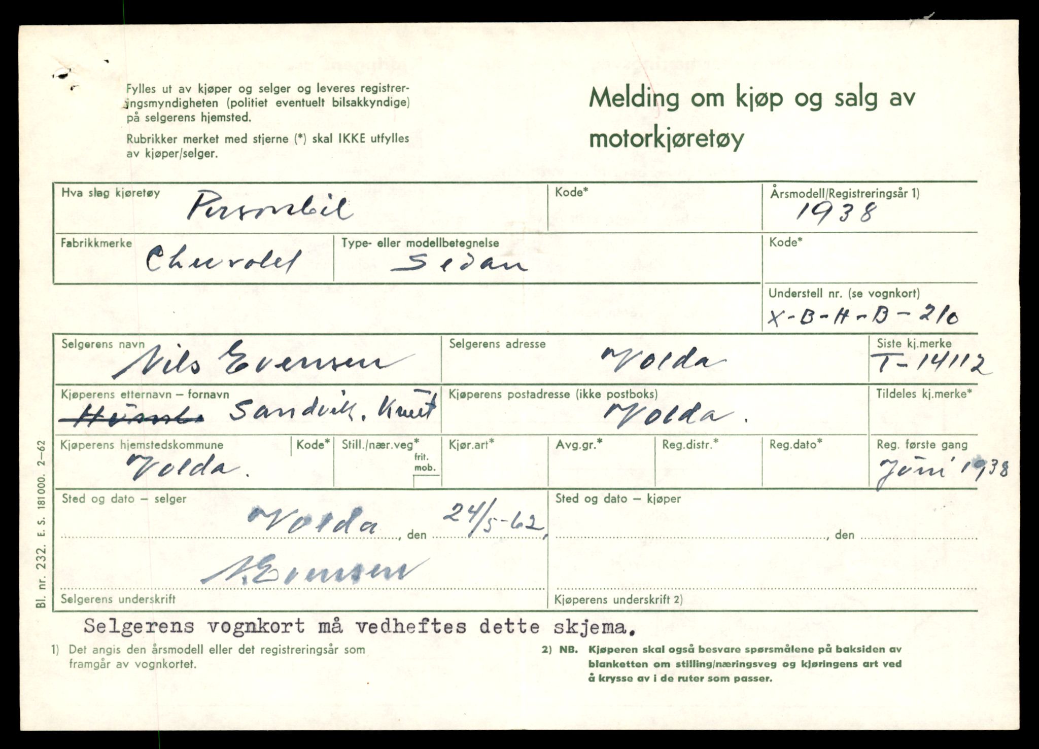 Møre og Romsdal vegkontor - Ålesund trafikkstasjon, AV/SAT-A-4099/F/Fe/L0043: Registreringskort for kjøretøy T 14080 - T 14204, 1927-1998, p. 907