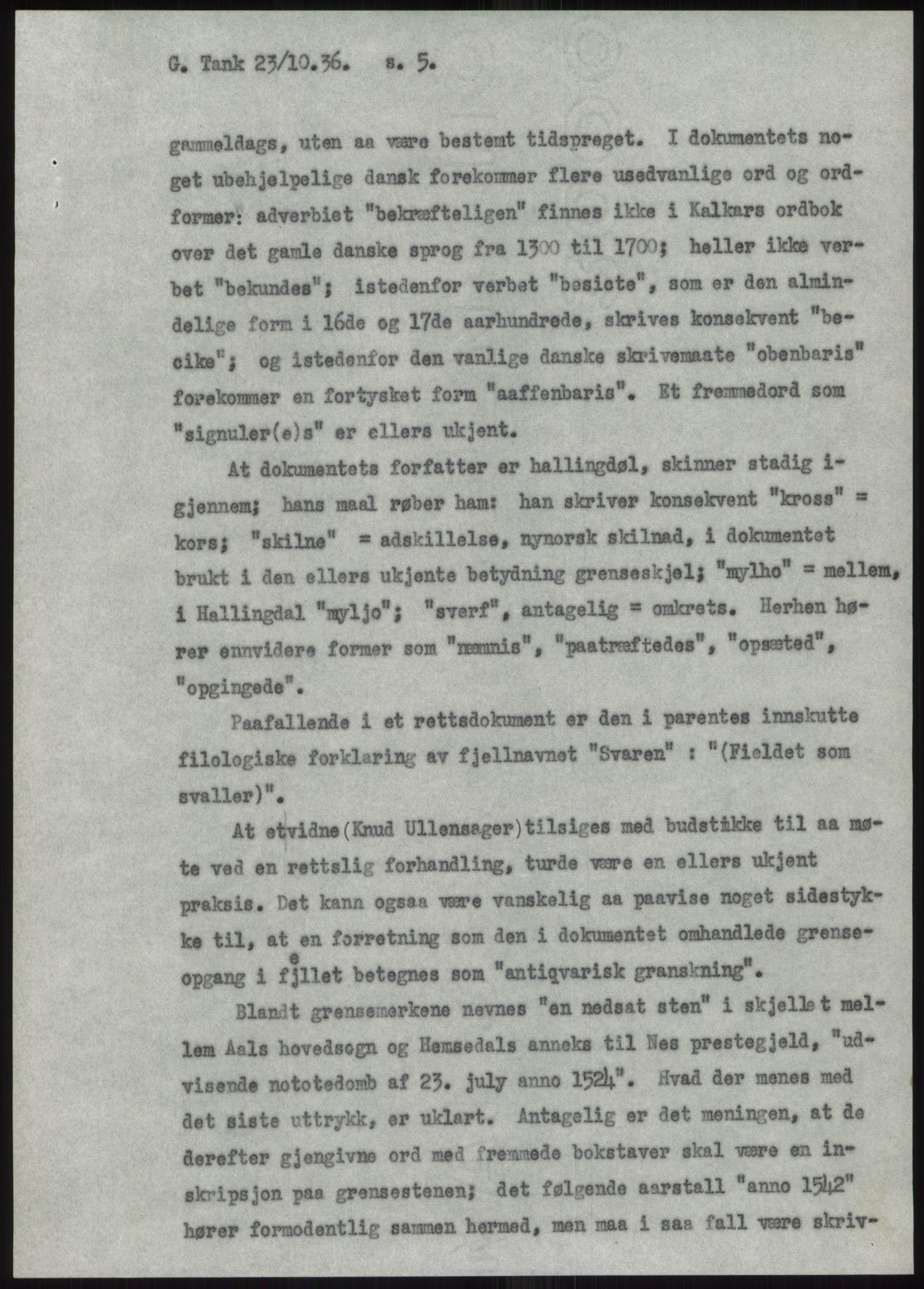 Samlinger til kildeutgivelse, Diplomavskriftsamlingen, AV/RA-EA-4053/H/Ha, p. 378