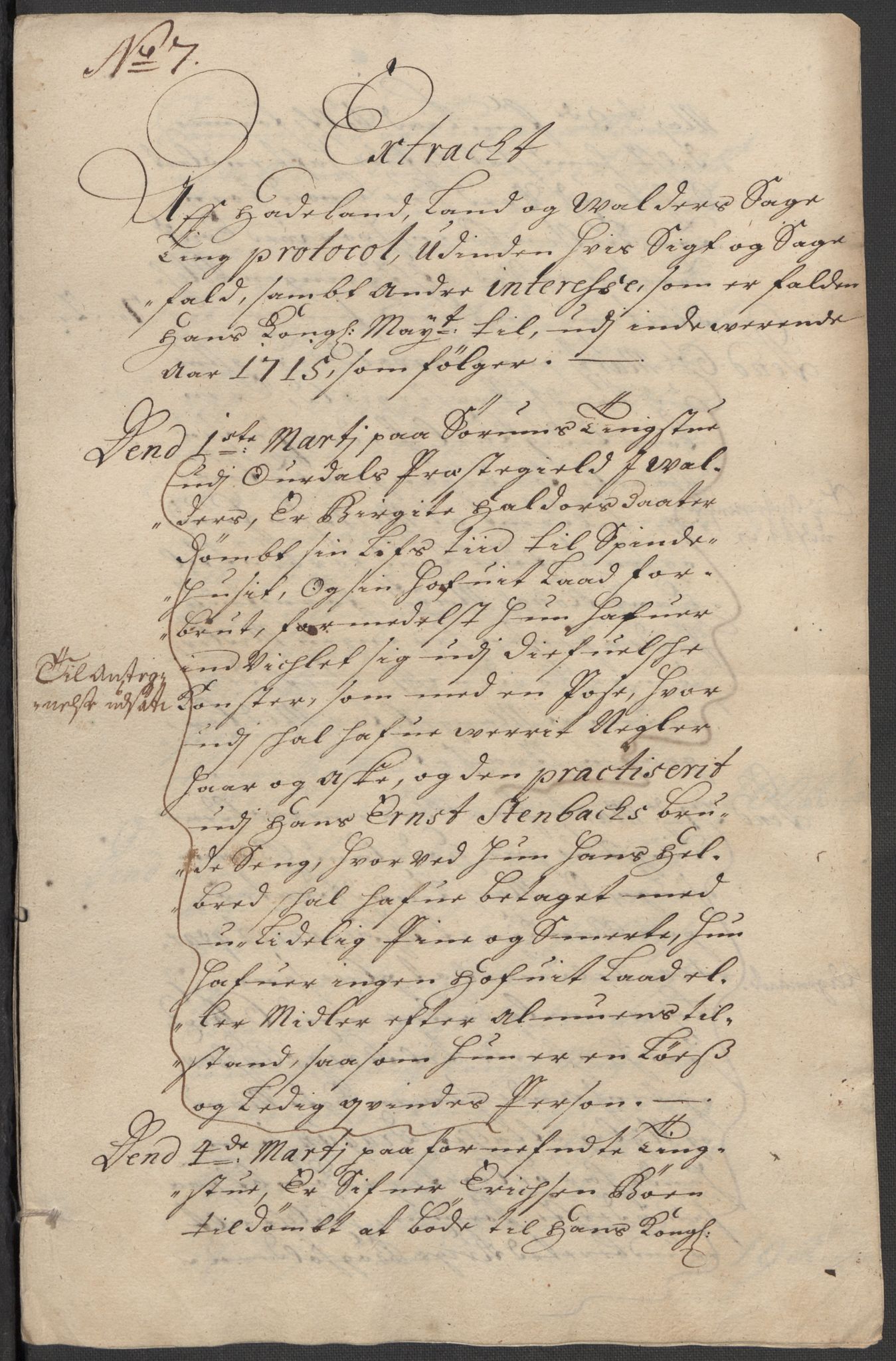 Rentekammeret inntil 1814, Reviderte regnskaper, Fogderegnskap, AV/RA-EA-4092/R18/L1314: Fogderegnskap Hadeland, Toten og Valdres, 1715, p. 321