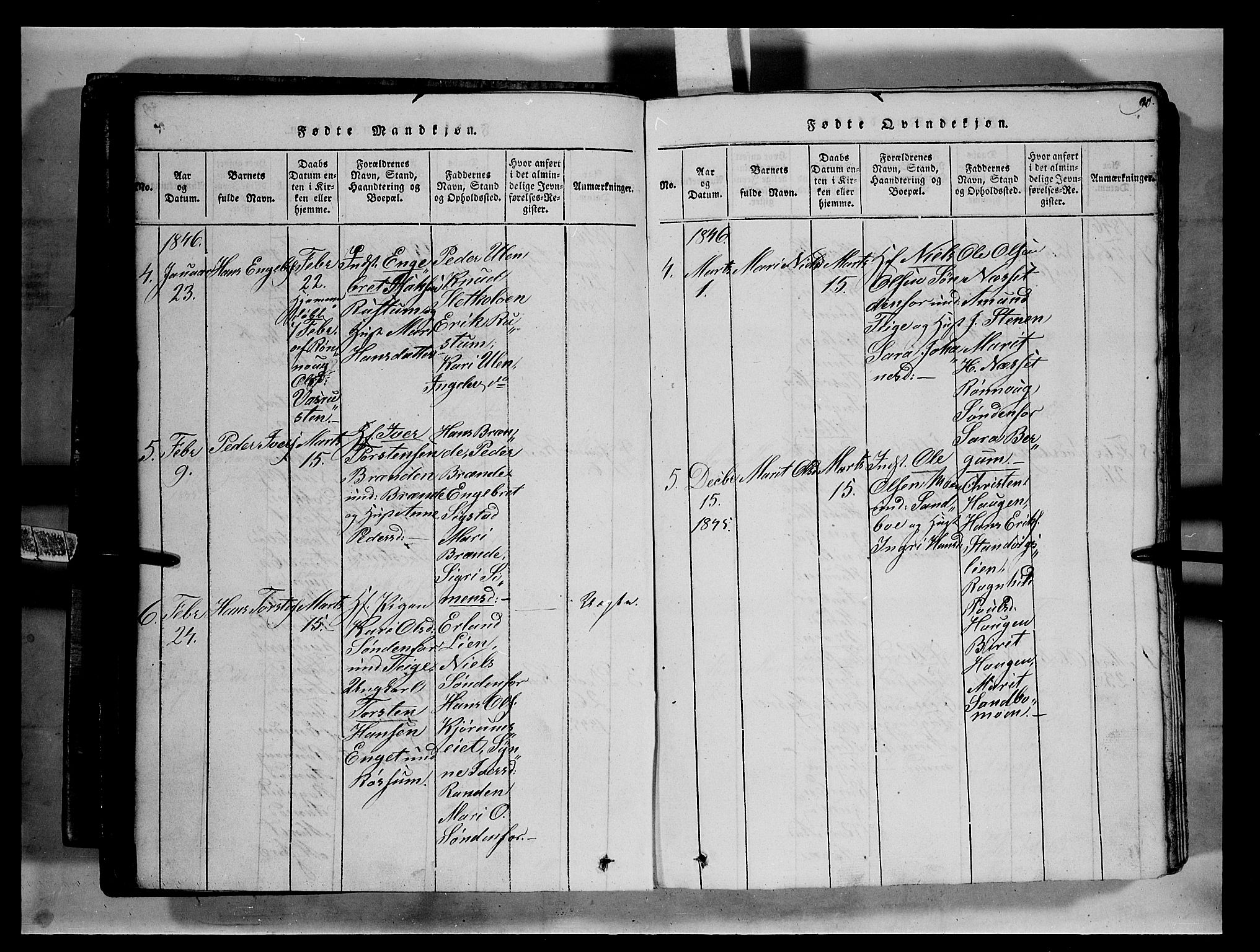 Fron prestekontor, SAH/PREST-078/H/Ha/Hab/L0002: Parish register (copy) no. 2, 1816-1850, p. 90