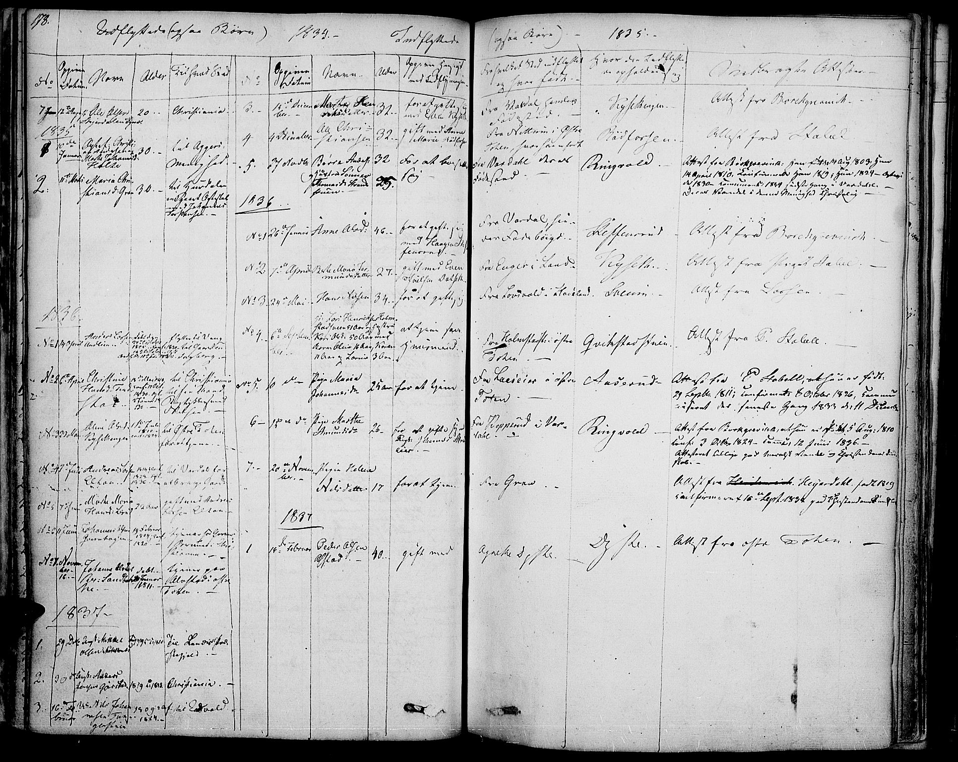 Vestre Toten prestekontor, SAH/PREST-108/H/Ha/Haa/L0002: Parish register (official) no. 2, 1825-1837, p. 178