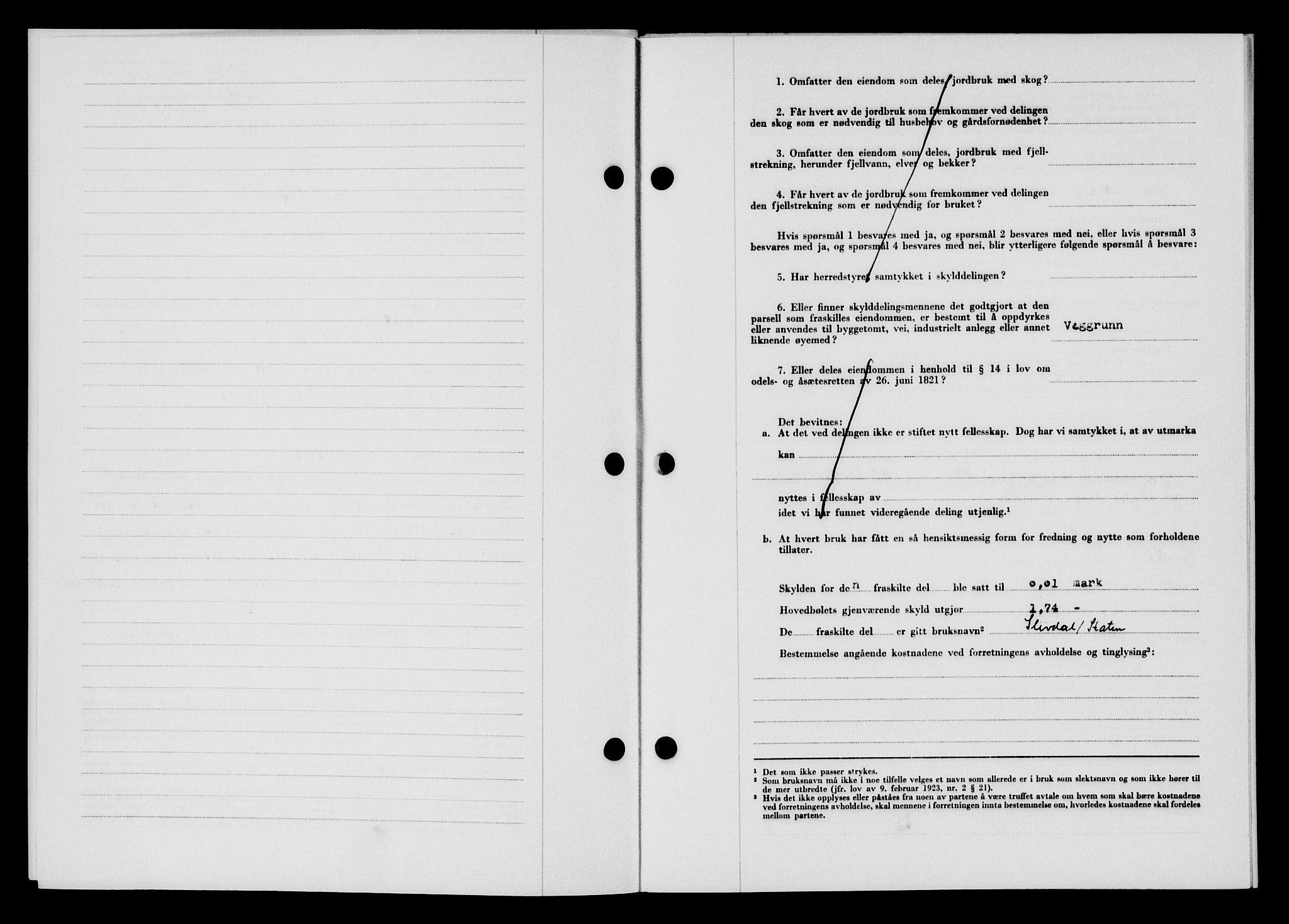 Lyngdal sorenskriveri, AV/SAK-1221-0004/G/Gb/L0676: Mortgage book no. A XXII, 1957-1957, Diary no: : 257/1957