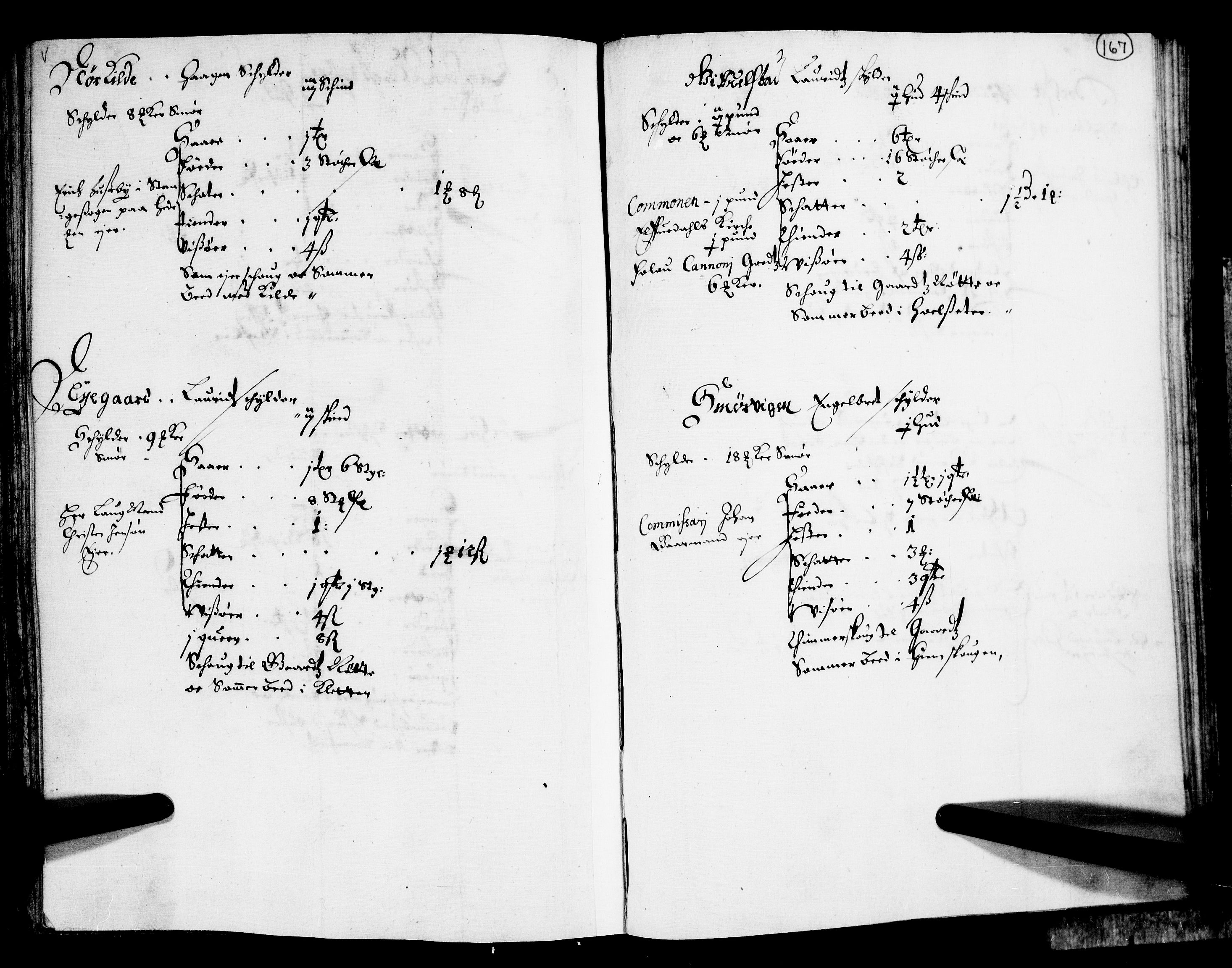 Rentekammeret inntil 1814, Realistisk ordnet avdeling, RA/EA-4070/N/Nb/Nba/L0011: Odal, Solør og Østerdalen fogderi, 1667, p. 166b-167a