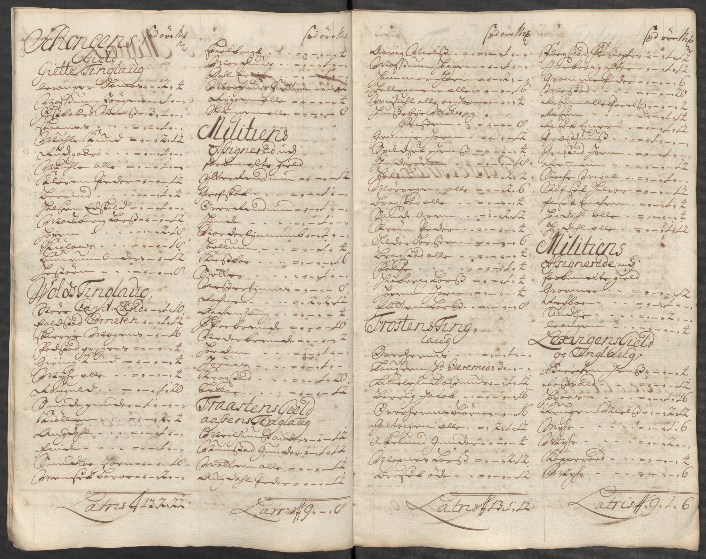 Rentekammeret inntil 1814, Reviderte regnskaper, Fogderegnskap, AV/RA-EA-4092/R62/L4204: Fogderegnskap Stjørdal og Verdal, 1714, p. 281