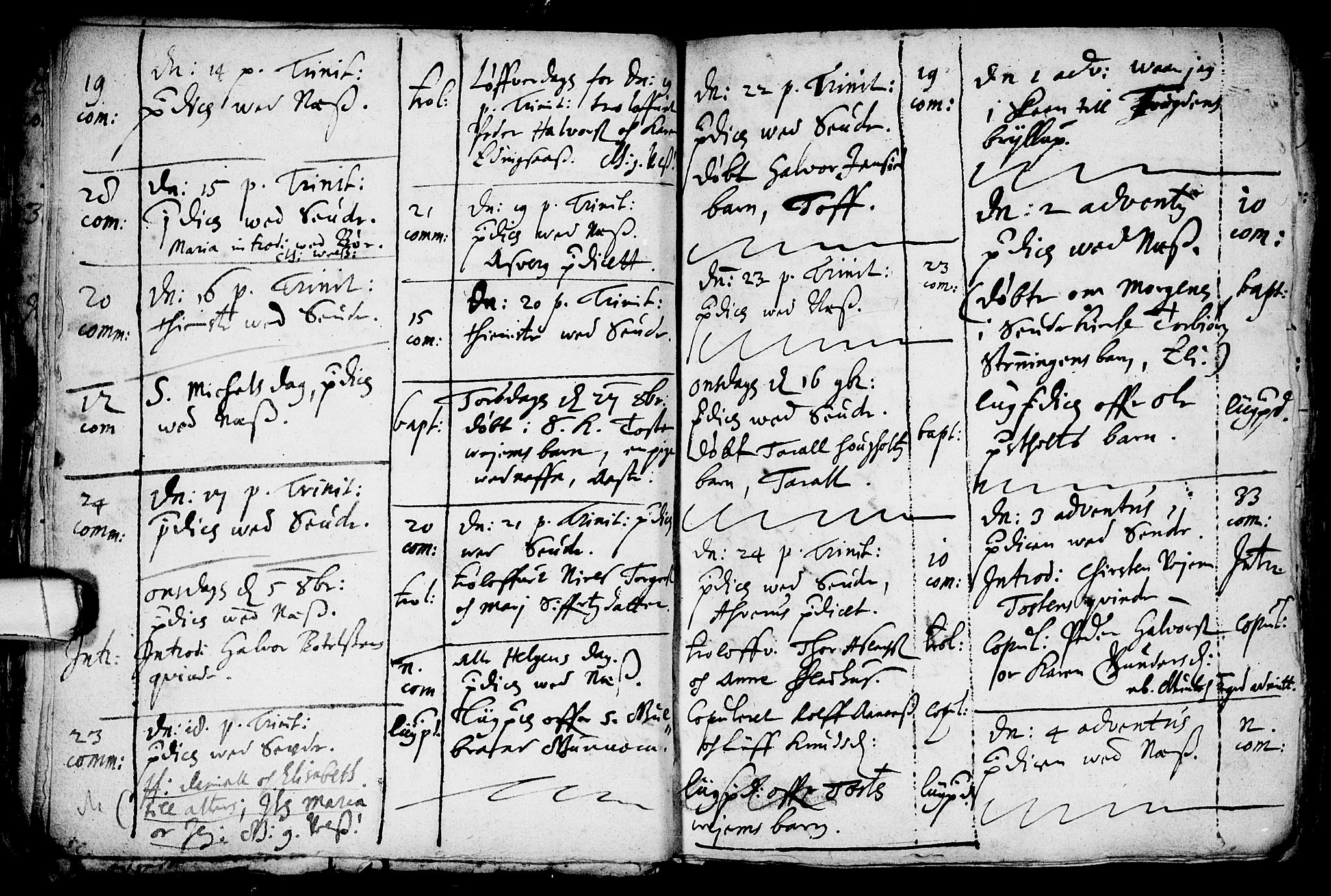 Sauherad kirkebøker, AV/SAKO-A-298/F/Fa/L0001: Parish register (official) no. I 1, 1649-1681