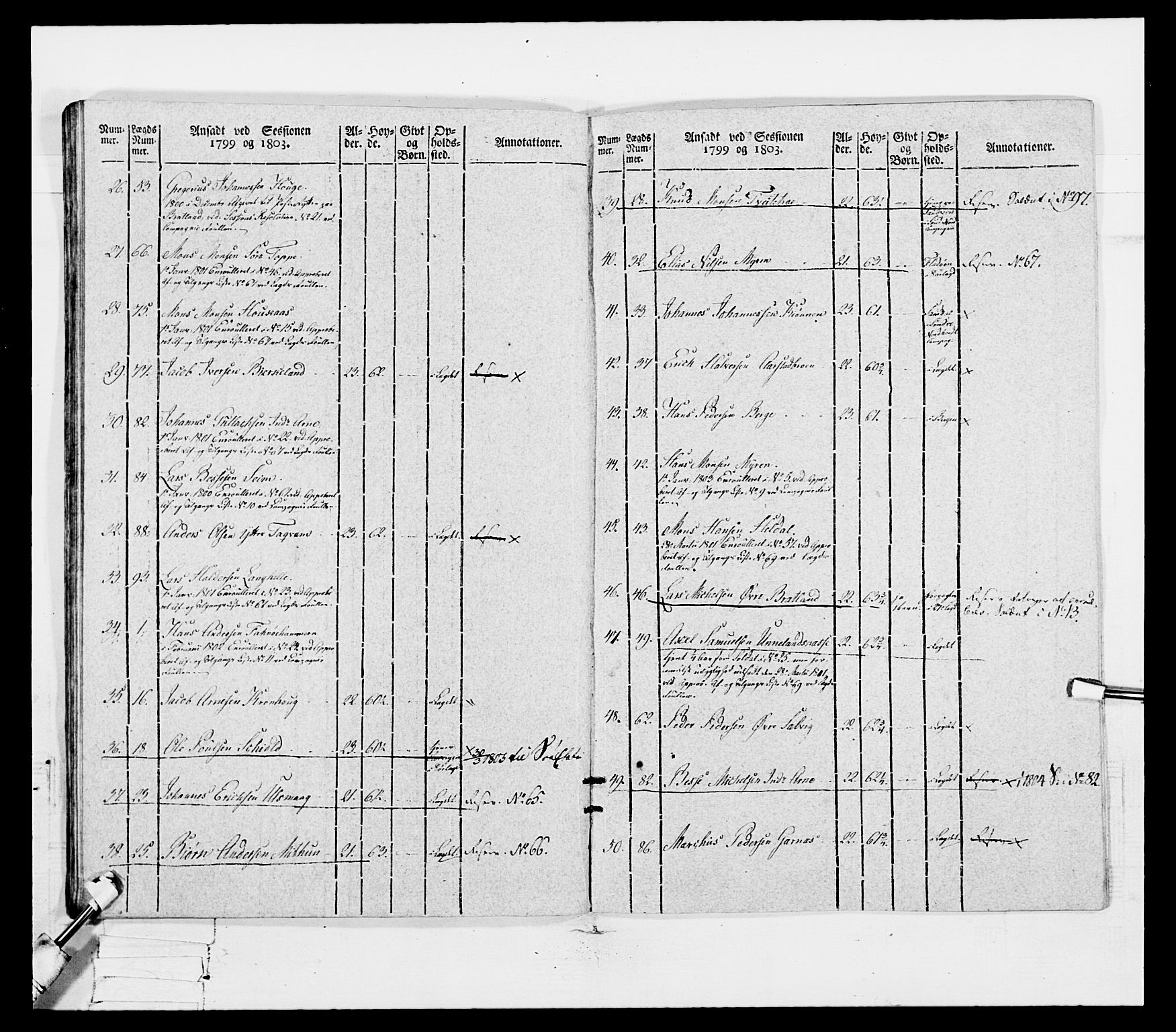 Generalitets- og kommissariatskollegiet, Det kongelige norske kommissariatskollegium, AV/RA-EA-5420/E/Eh/L0096: Bergenhusiske nasjonale infanteriregiment, 1791-1803, p. 379