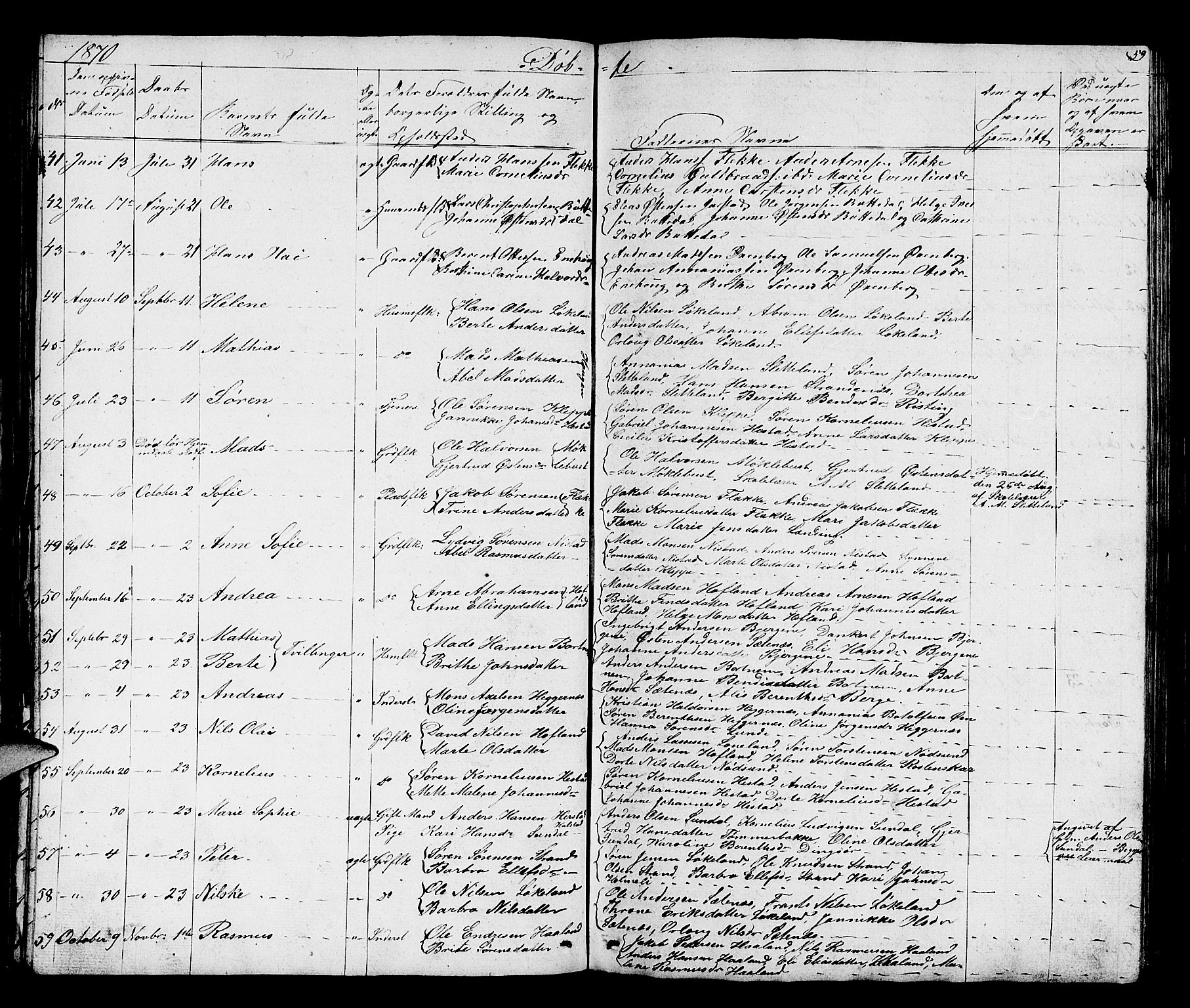 Fjaler sokneprestembete, AV/SAB-A-79801/H/Hab/Habc/L0001: Parish register (copy) no. C 1, 1852-1878, p. 60