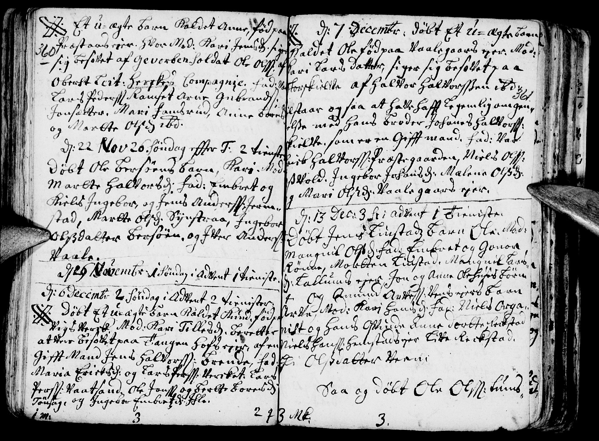 Stange prestekontor, AV/SAH-PREST-002/K/L0002: Parish register (official) no. 2, 1724-1740, p. 360-361