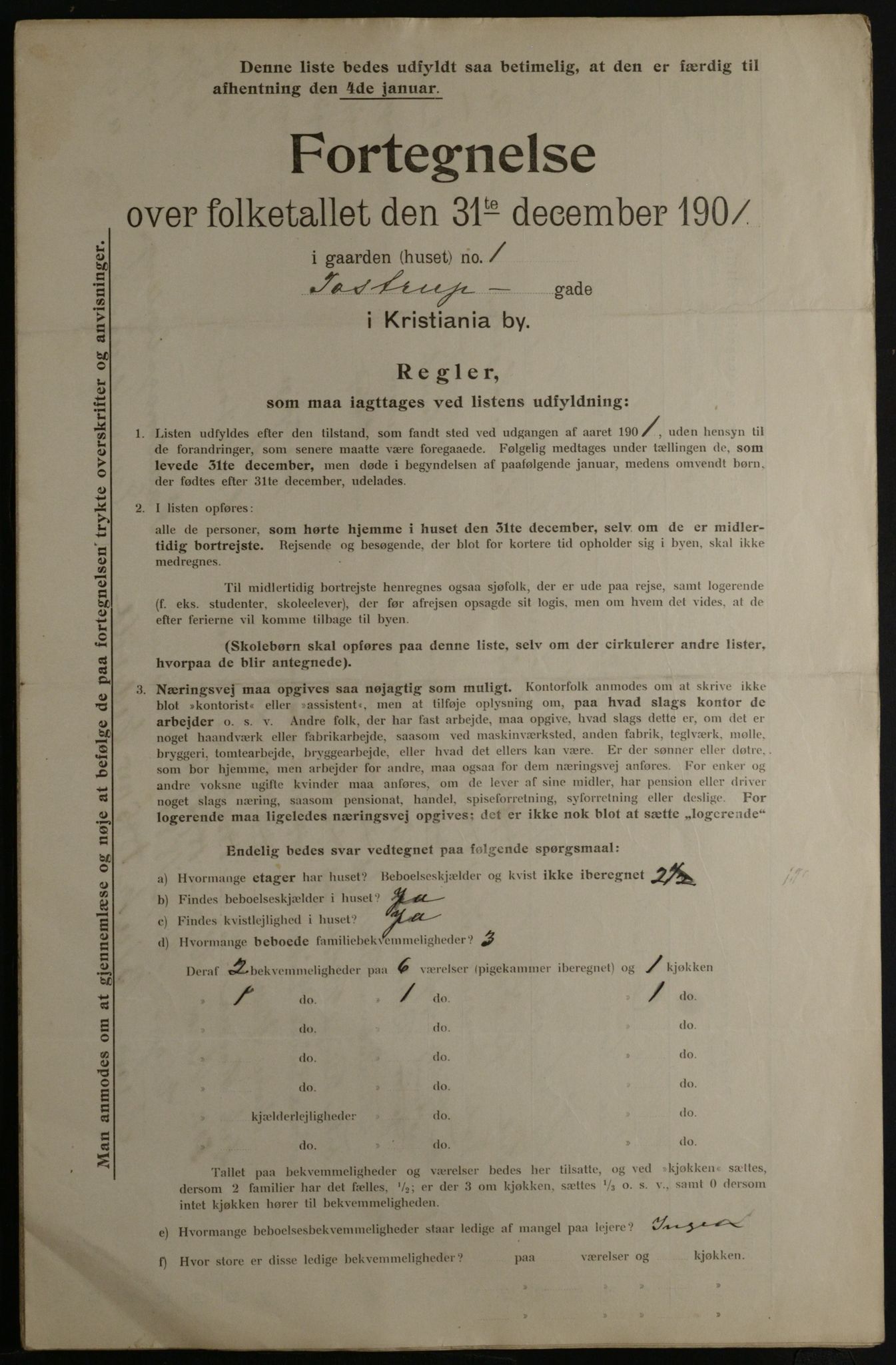 OBA, Municipal Census 1901 for Kristiania, 1901, p. 17679