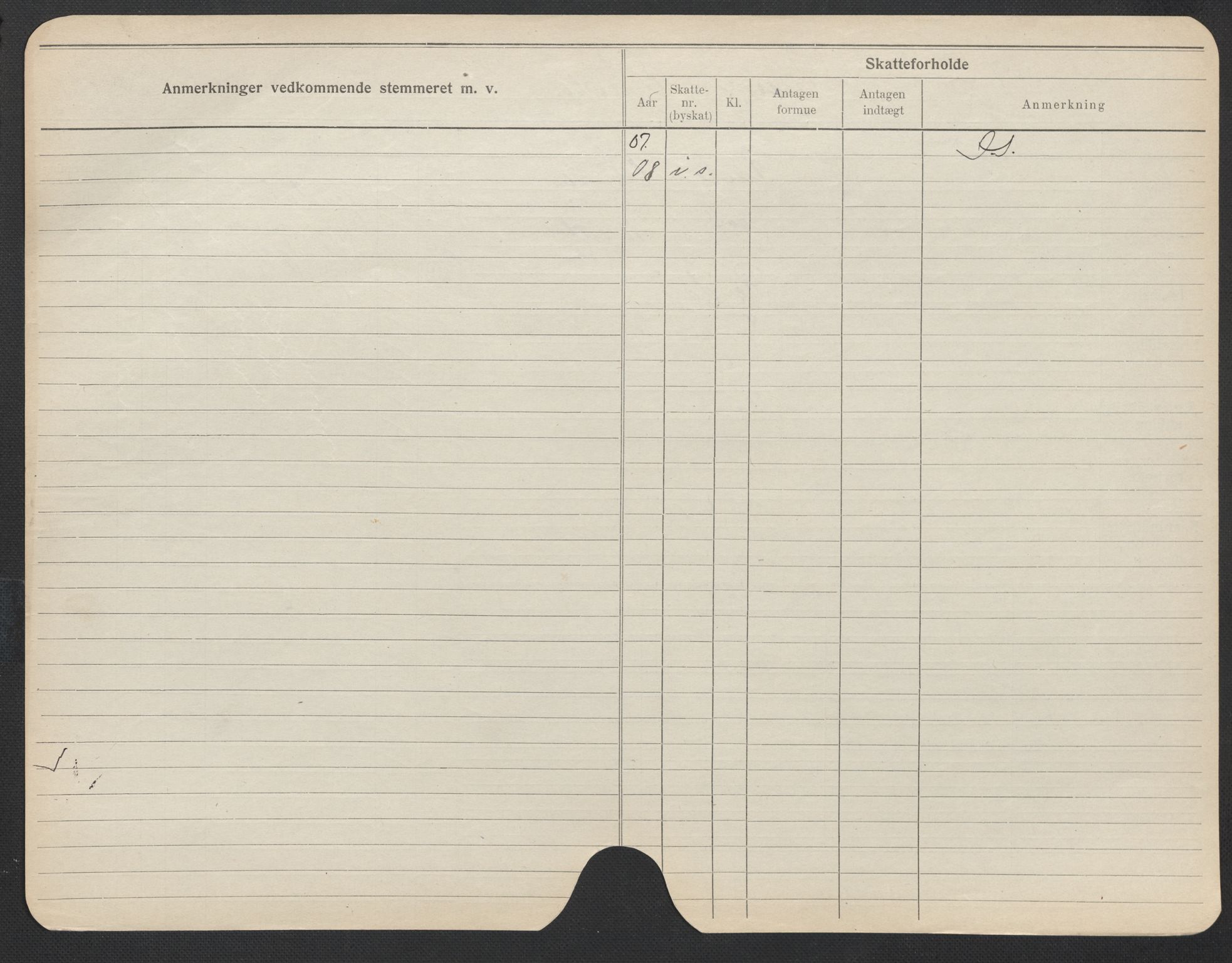 Oslo folkeregister, Registerkort, AV/SAO-A-11715/F/Fa/Fac/L0023: Kvinner, 1906-1914, p. 400b