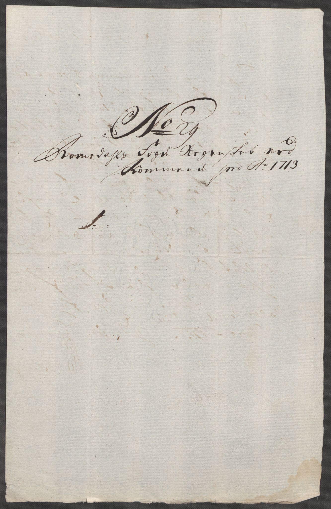 Rentekammeret inntil 1814, Reviderte regnskaper, Fogderegnskap, AV/RA-EA-4092/R55/L3662: Fogderegnskap Romsdal, 1713-1714, p. 204