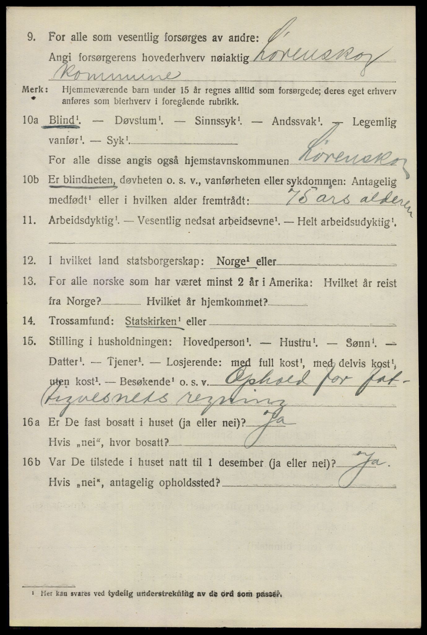 SAO, 1920 census for Lørenskog, 1920, p. 5959