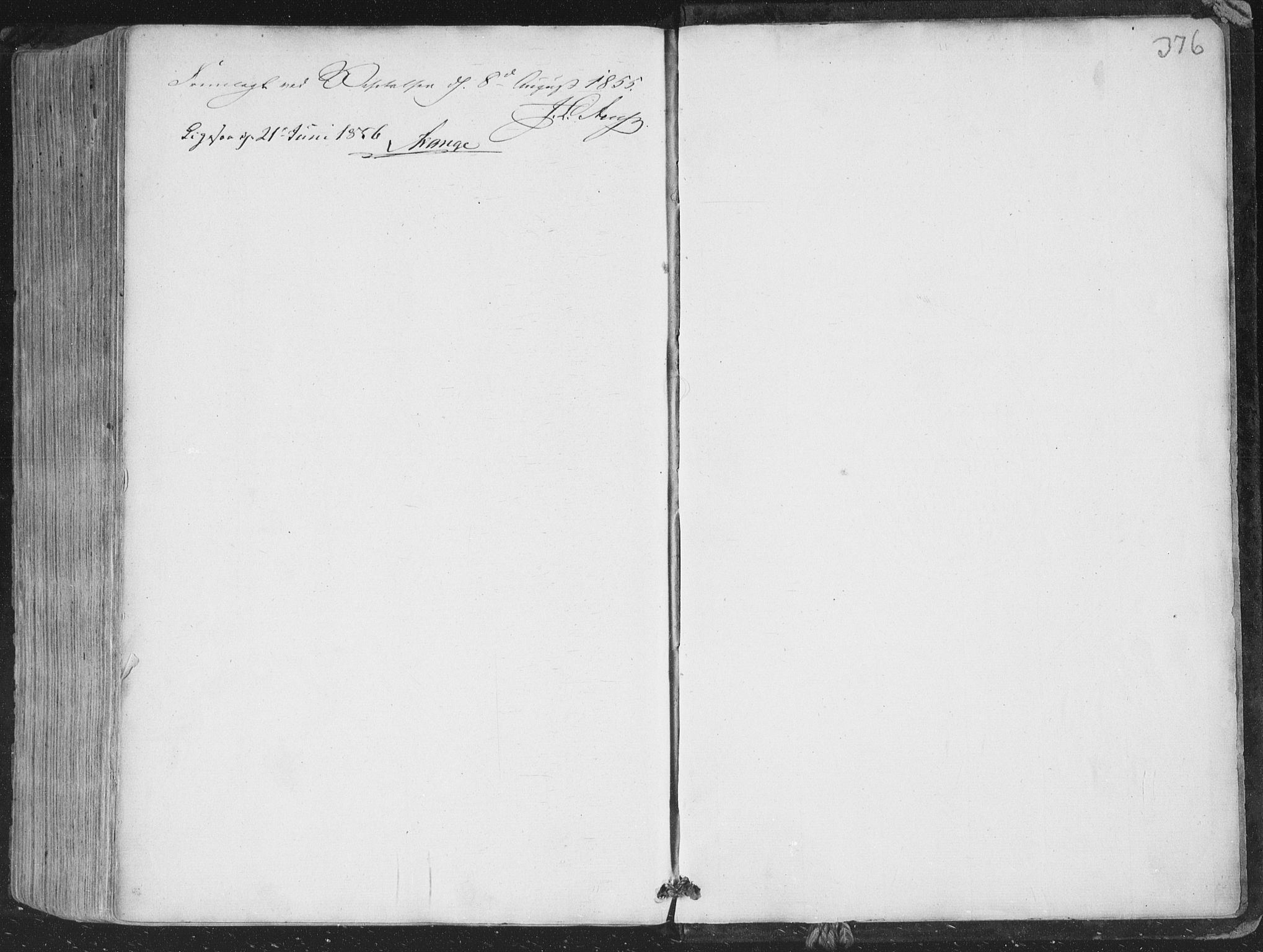 Røyken kirkebøker, SAKO/A-241/F/Fa/L0005: Parish register (official) no. 5, 1833-1856, p. 376