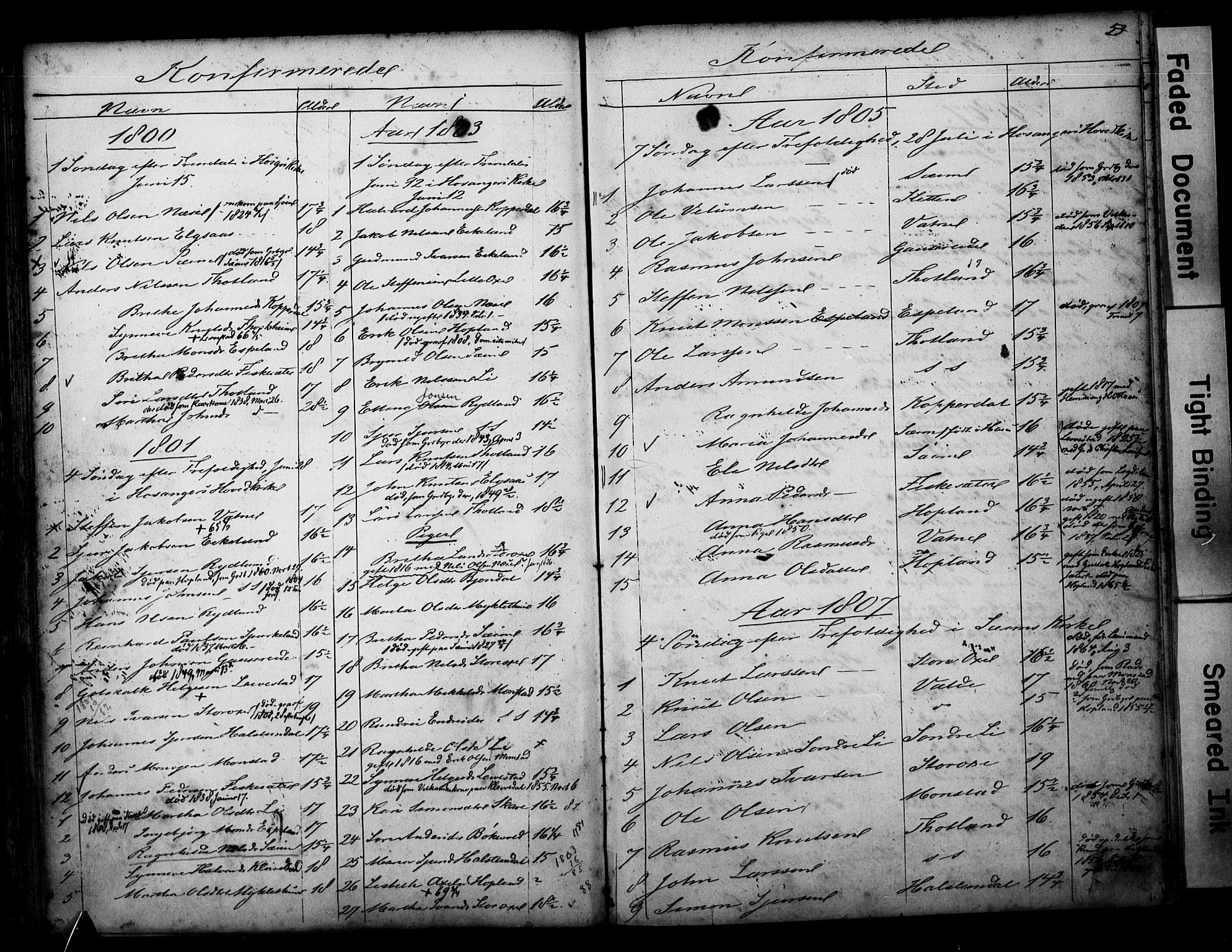 Alversund Sokneprestembete, SAB/A-73901/H/Ha/Hab: Parish register (copy) no. D 1, 1800-1870, p. 53