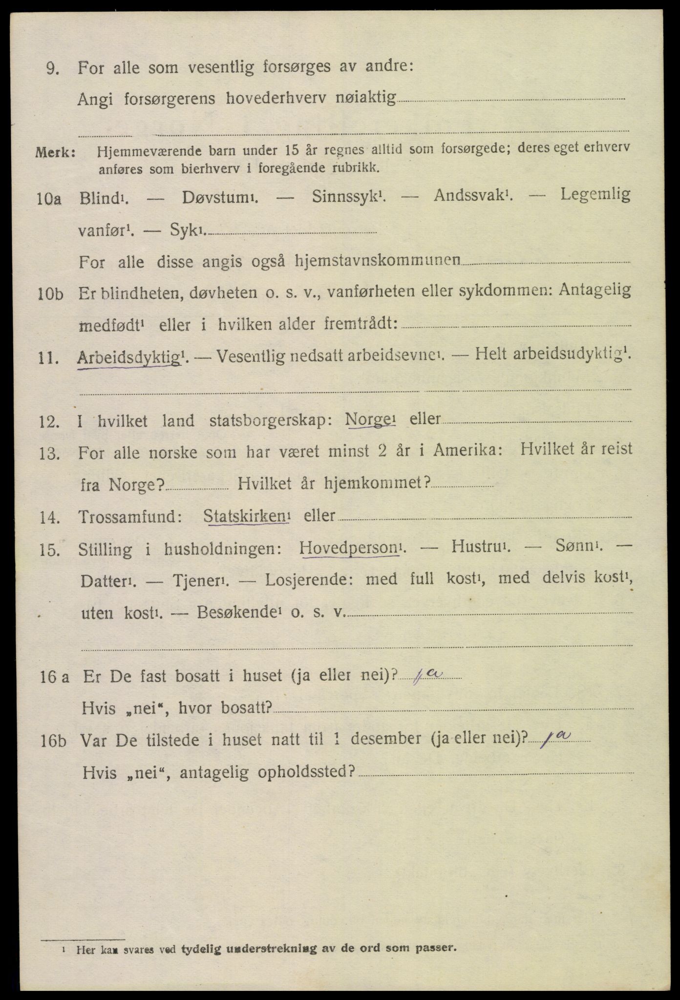 SAH, 1920 census for Brandbu, 1920, p. 3070