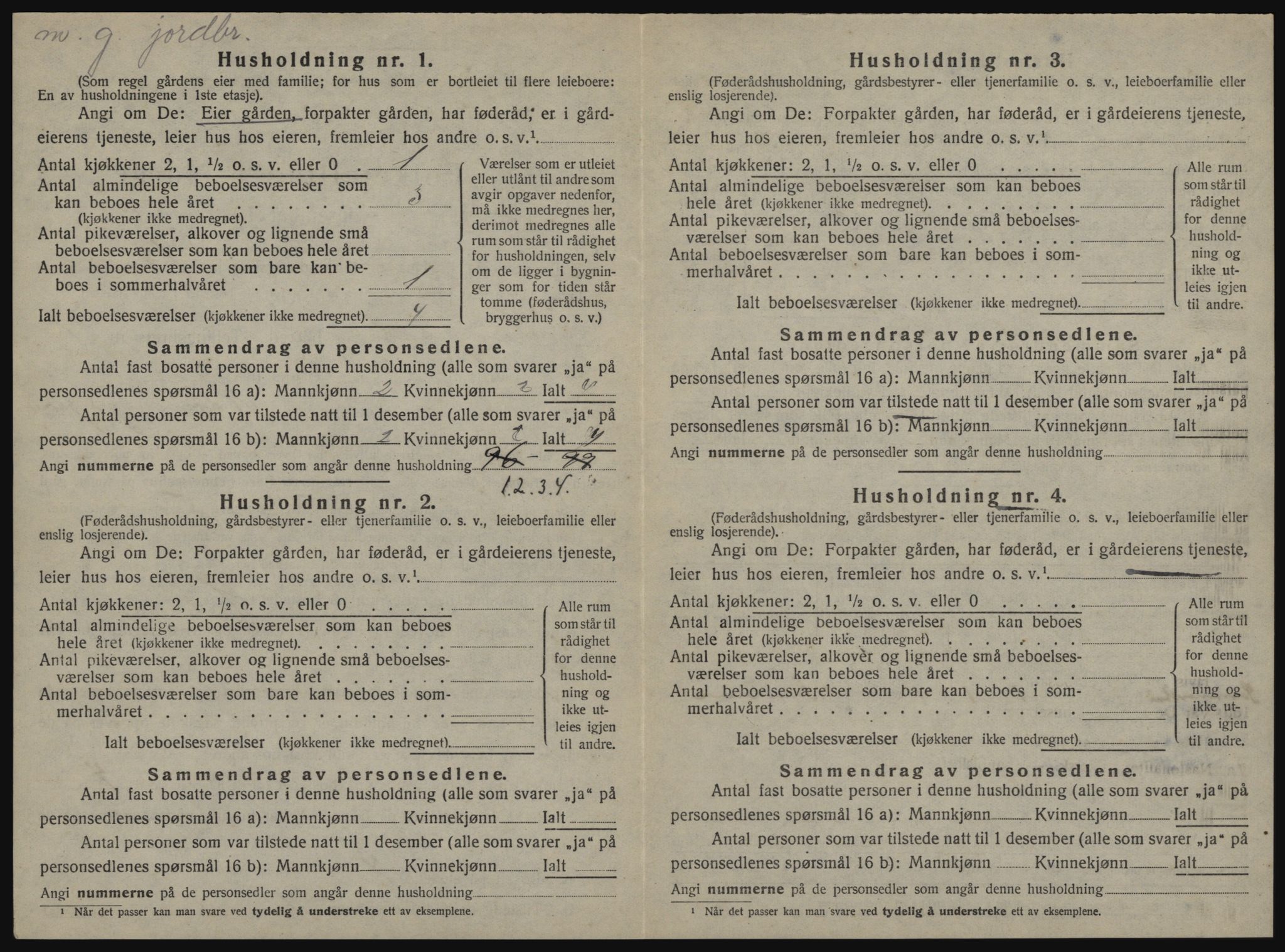 SAT, 1920 census for Singsås, 1920, p. 624