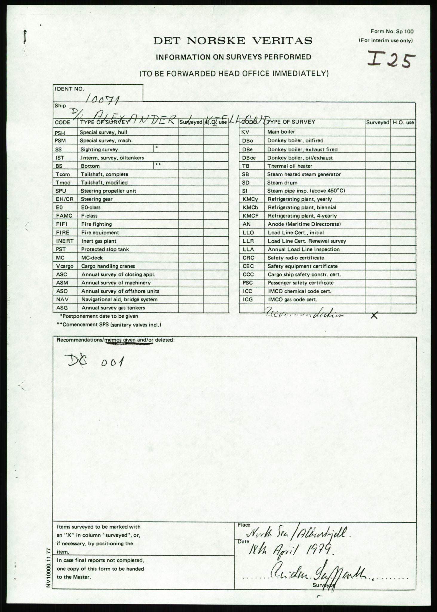 Justisdepartementet, Granskningskommisjonen ved Alexander Kielland-ulykken 27.3.1980, RA/S-1165/D/L0002: I Det norske Veritas (I1-I5, I7-I11, I14-I17, I21-I28, I30-I31)/B Stavanger Drilling A/S (B4), 1980-1981, p. 643