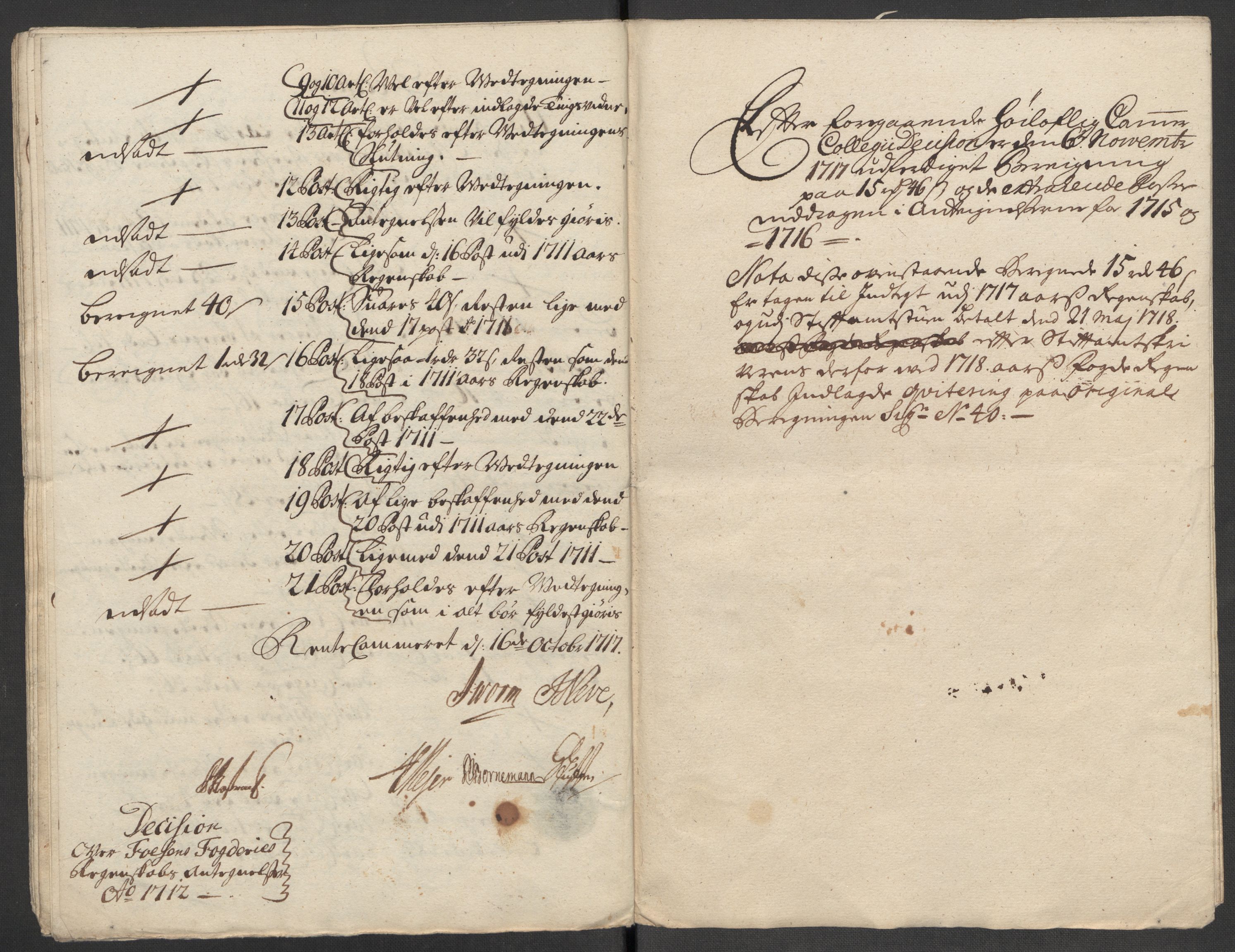 Rentekammeret inntil 1814, Reviderte regnskaper, Fogderegnskap, AV/RA-EA-4092/R57/L3861: Fogderegnskap Fosen, 1712-1713, p. 233