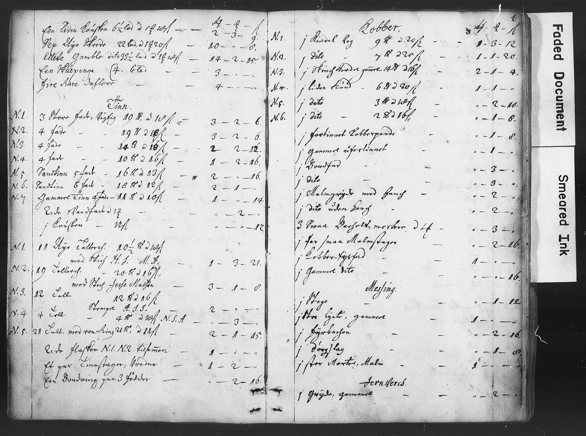 Nedre Telemark og Bamble prosti, AV/SAKO-A-438/O/Ob/L0001: Skifteprotokoll, 1696-1717, p. 4