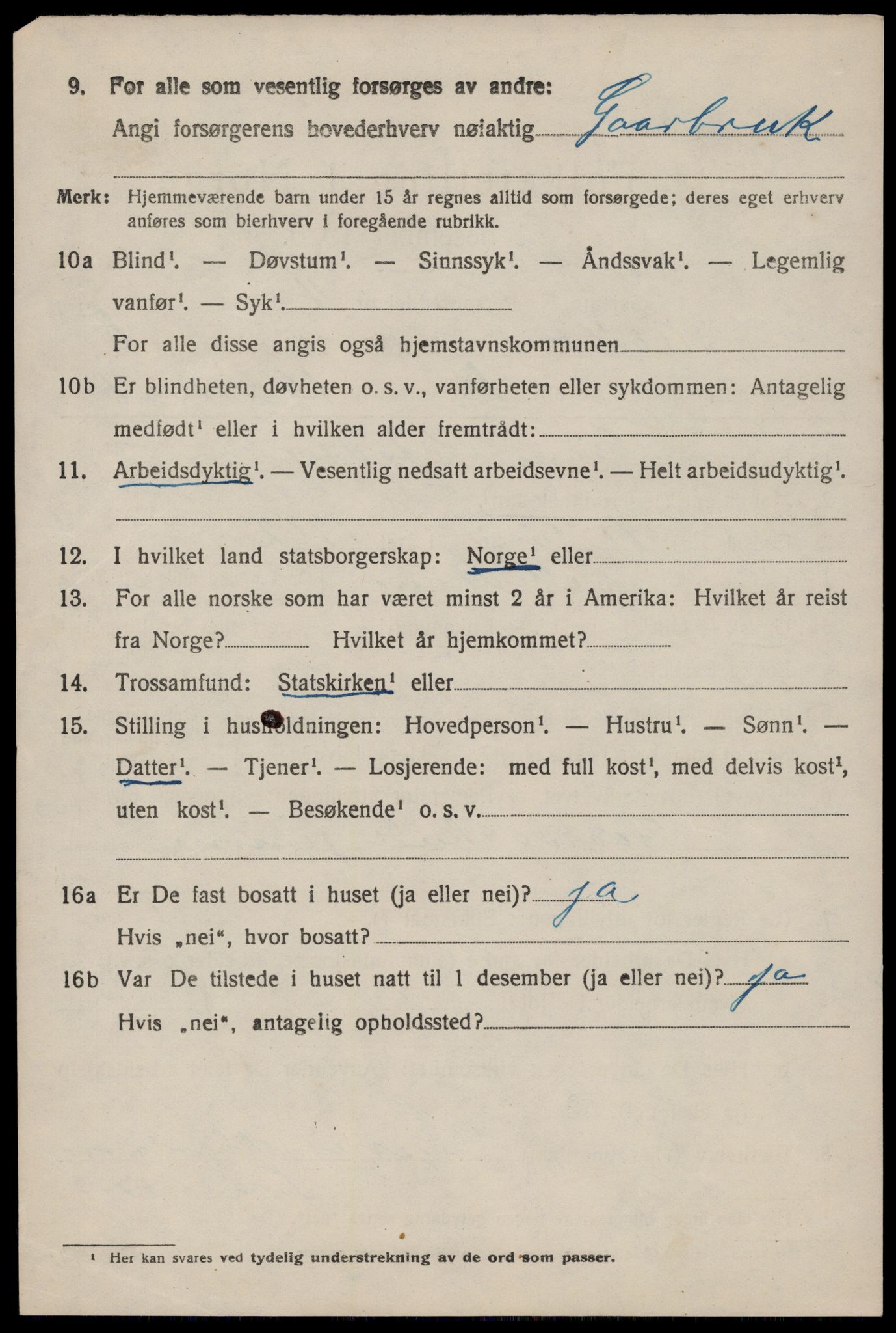 SAST, 1920 census for Åkra, 1920, p. 6827