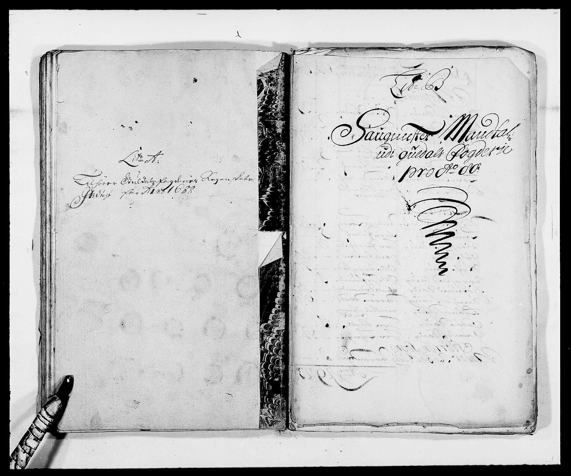 Rentekammeret inntil 1814, Reviderte regnskaper, Fogderegnskap, RA/EA-4092/R59/L3939: Fogderegnskap Gauldal, 1687-1688, p. 185