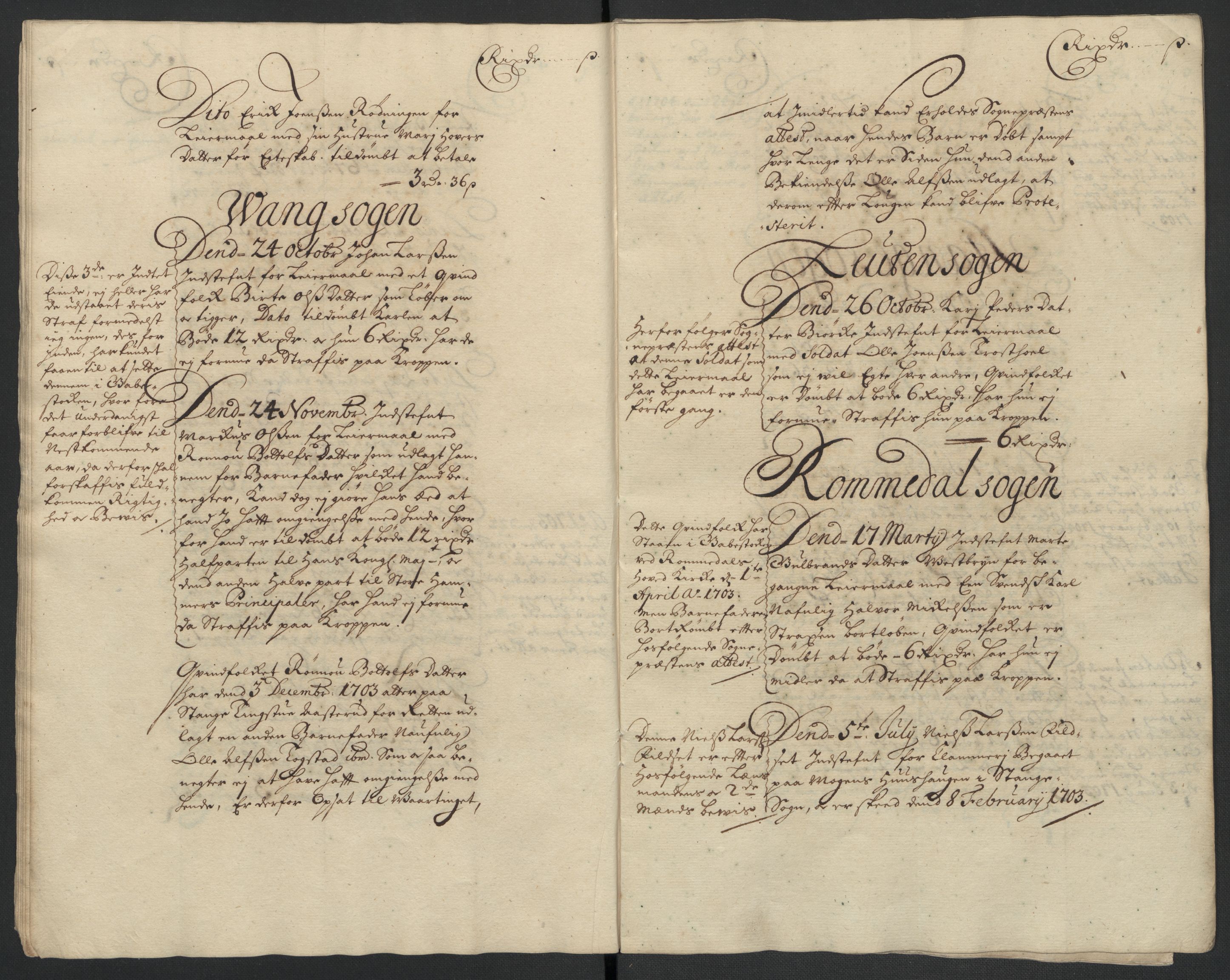 Rentekammeret inntil 1814, Reviderte regnskaper, Fogderegnskap, AV/RA-EA-4092/R16/L1041: Fogderegnskap Hedmark, 1703-1704, p. 11