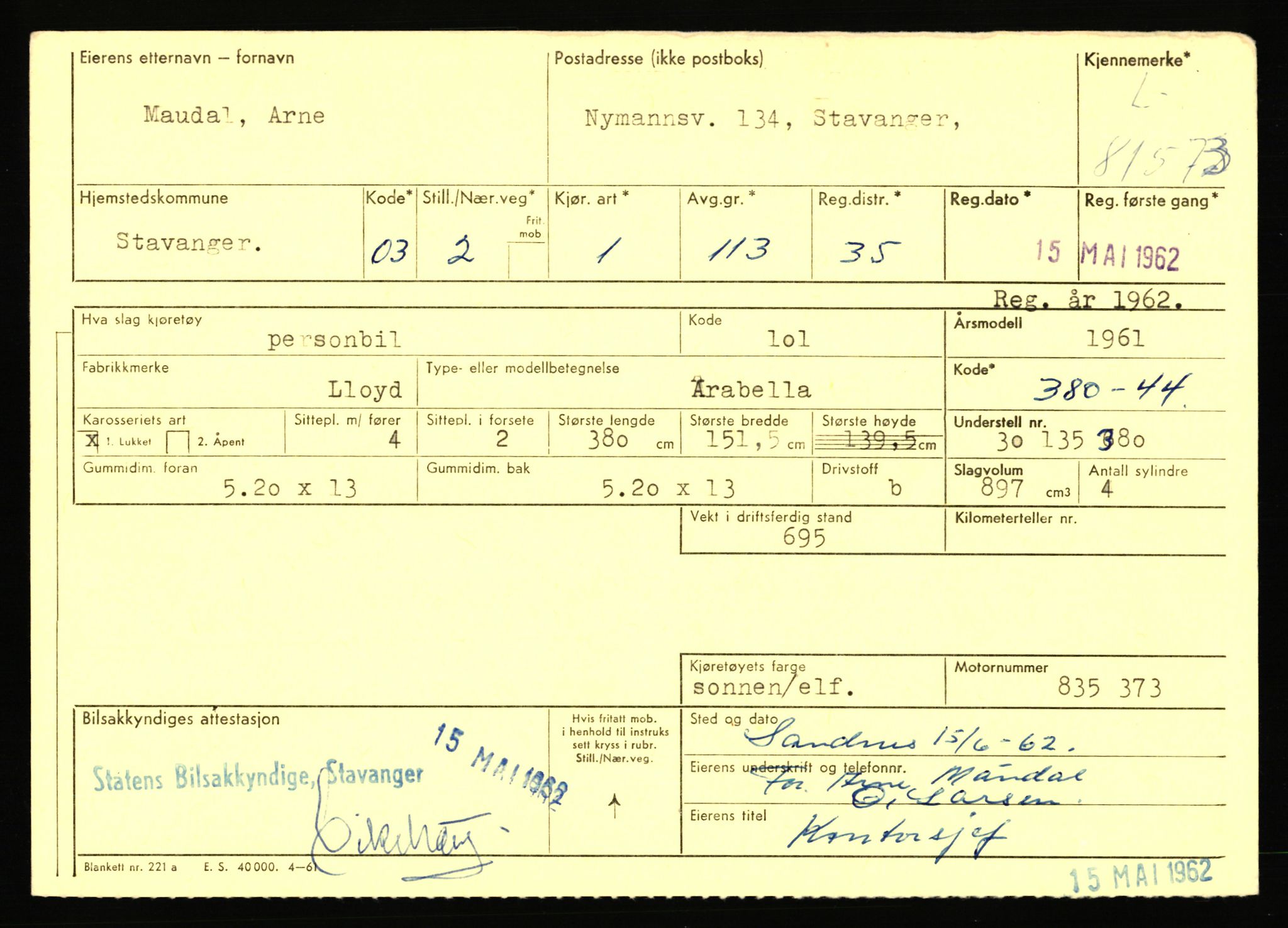 Stavanger trafikkstasjon, AV/SAST-A-101942/0/F/L0071: L-80500 - L-82199, 1930-1971, p. 1829