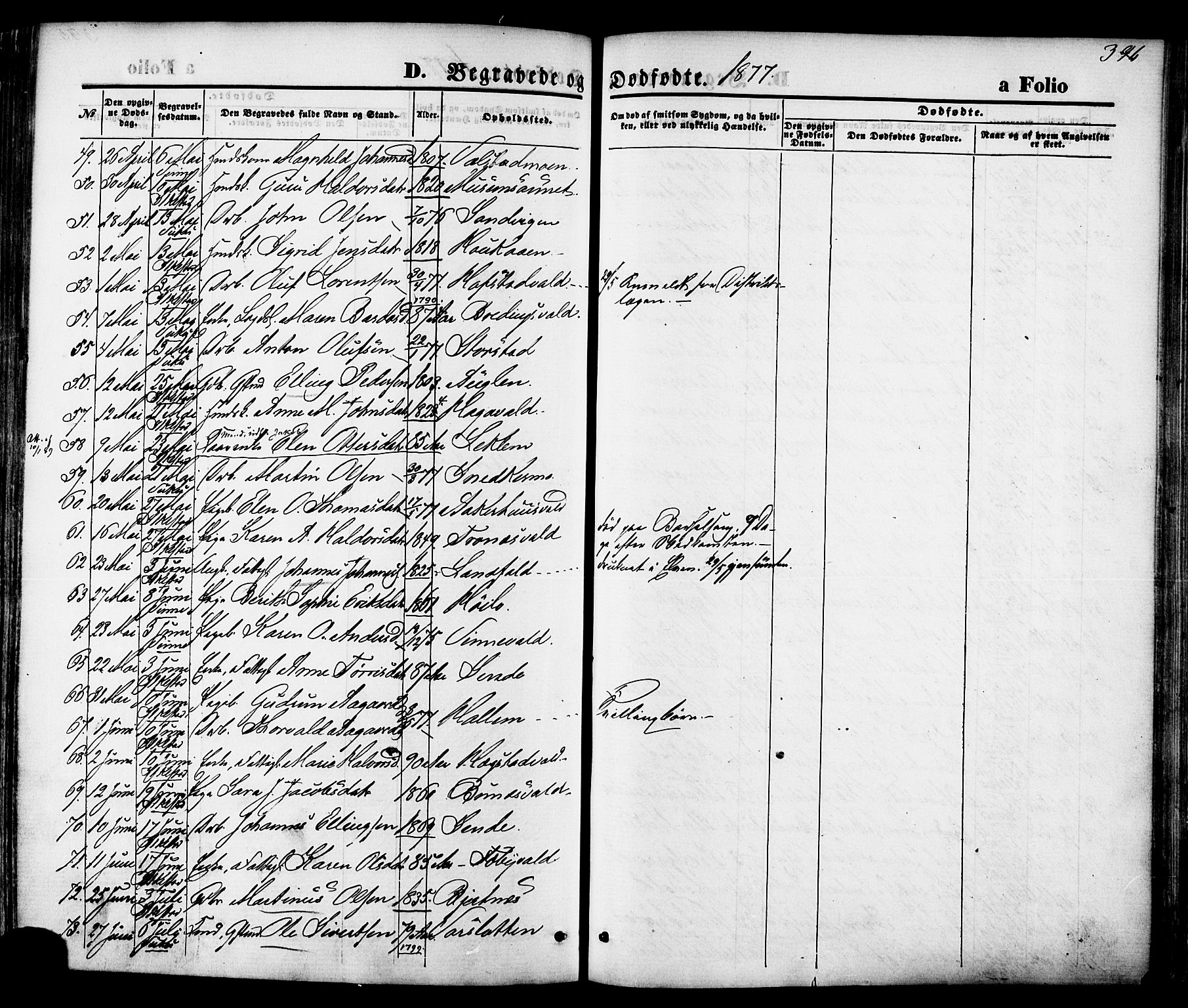 Ministerialprotokoller, klokkerbøker og fødselsregistre - Nord-Trøndelag, SAT/A-1458/723/L0242: Parish register (official) no. 723A11, 1870-1880, p. 396