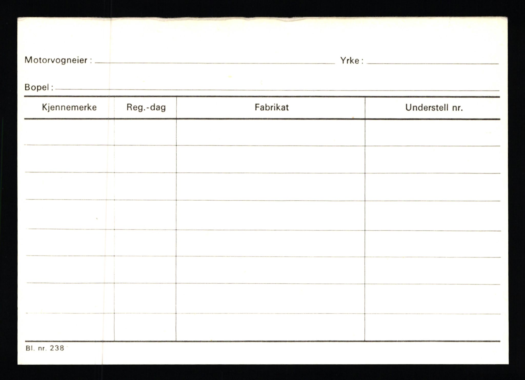 Stavanger trafikkstasjon, AV/SAST-A-101942/0/G/L0004: Registreringsnummer: 15497 - 22957, 1930-1971, p. 6