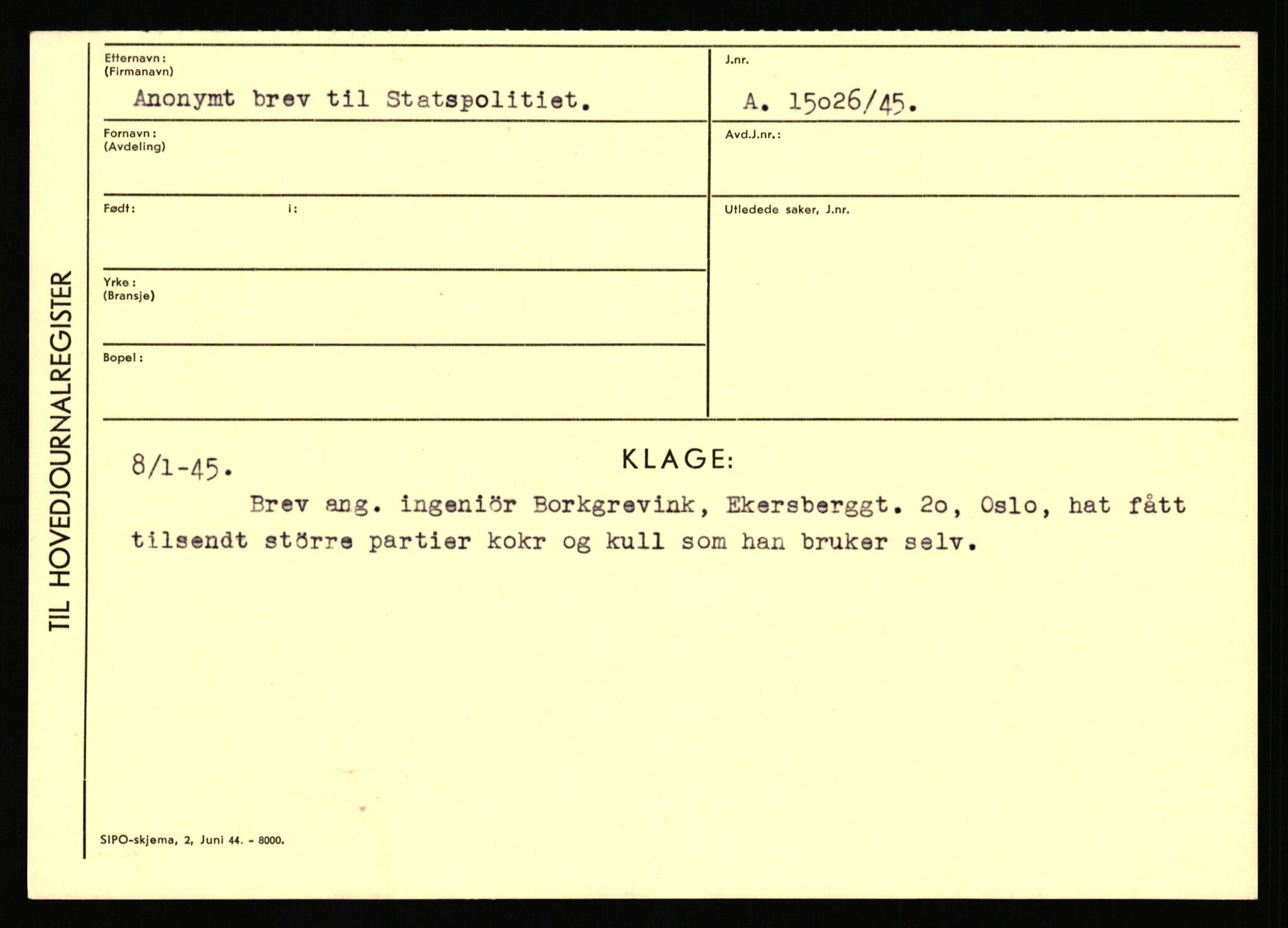 Statspolitiet - Hovedkontoret / Osloavdelingen, AV/RA-S-1329/C/Ca/L0001: Aabakken - Armann, 1943-1945, p. 4420