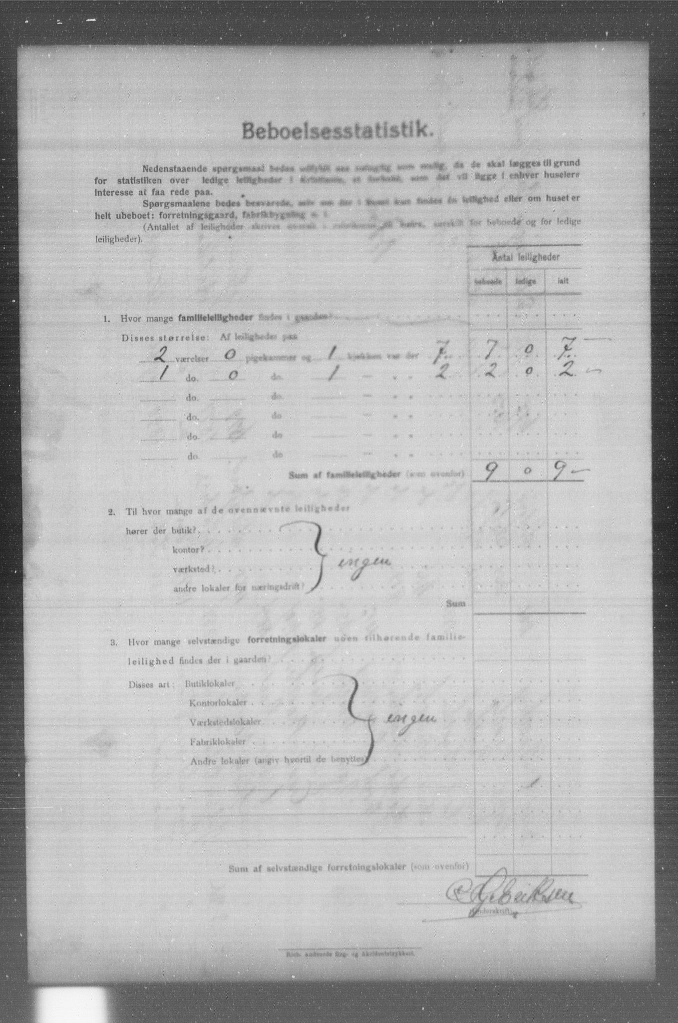 OBA, Municipal Census 1904 for Kristiania, 1904, p. 17435