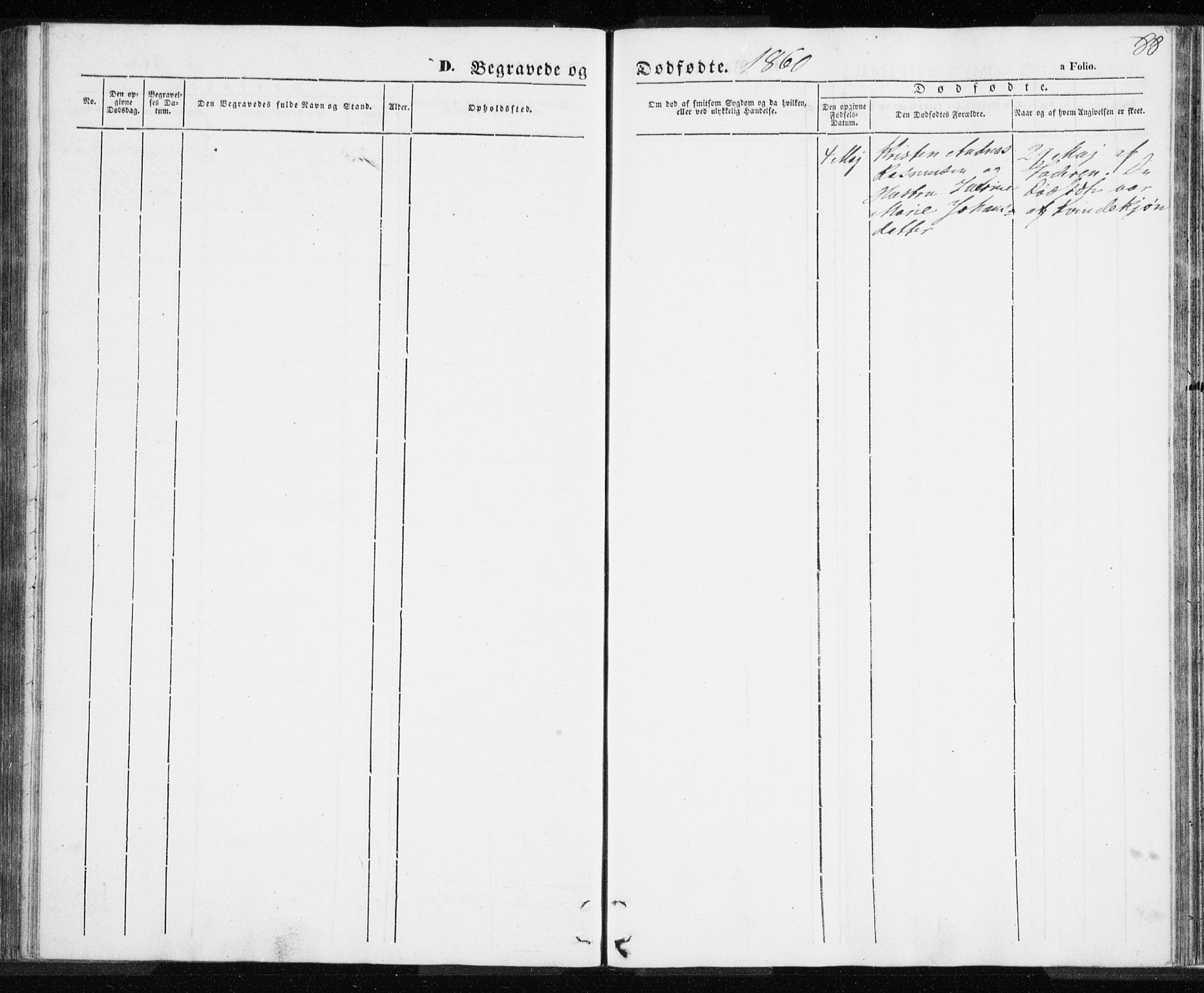 Berg sokneprestkontor, AV/SATØ-S-1318/G/Ga/Gaa/L0001kirke: Parish register (official) no. 1, 1846-1859, p. 88