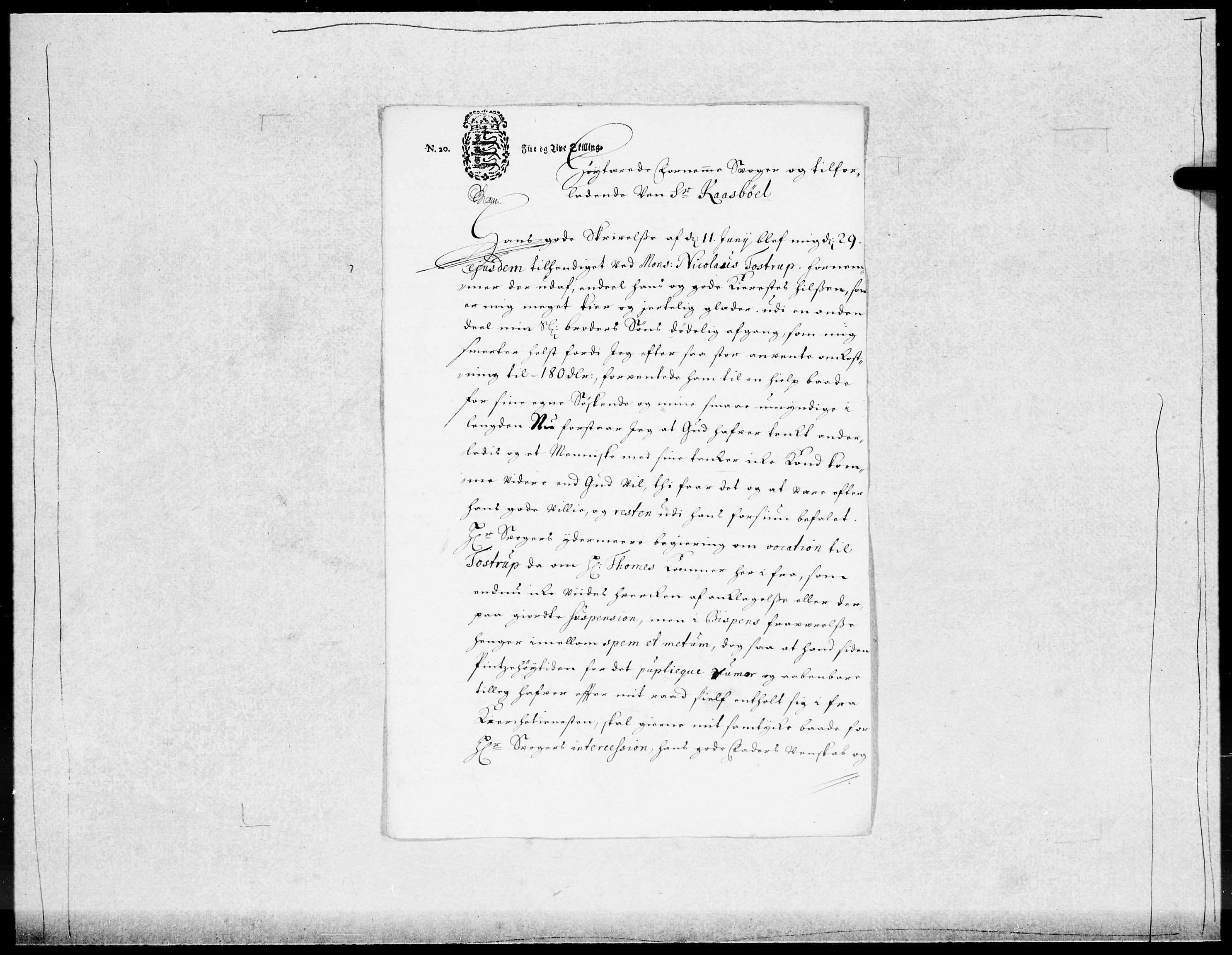 Danske Kanselli 1572-1799, AV/RA-EA-3023/F/Fc/Fcc/Fcca/L0046: Norske innlegg 1572-1799, 1693-1695, p. 171