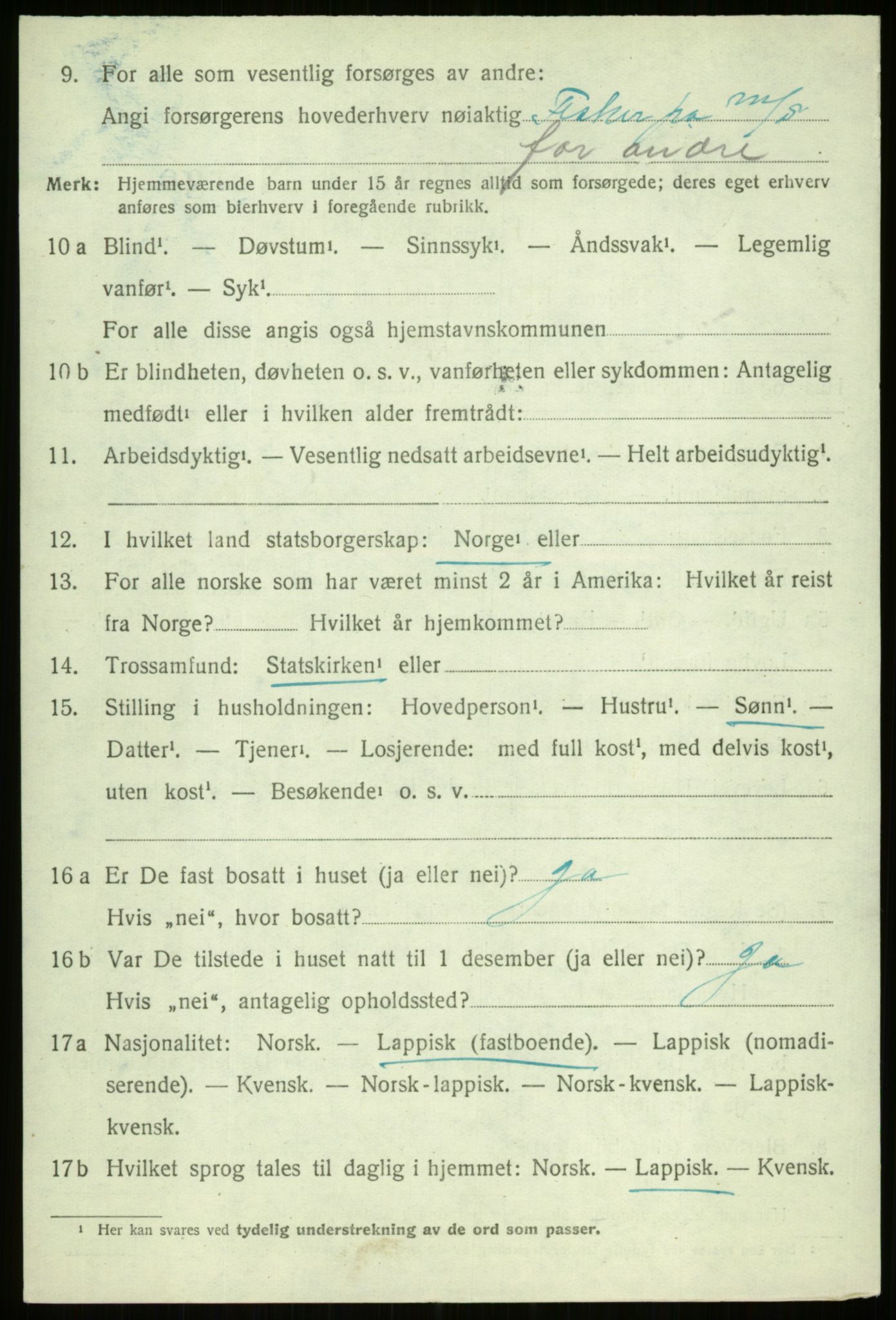 SATØ, 1920 census for Ibestad, 1920, p. 6761