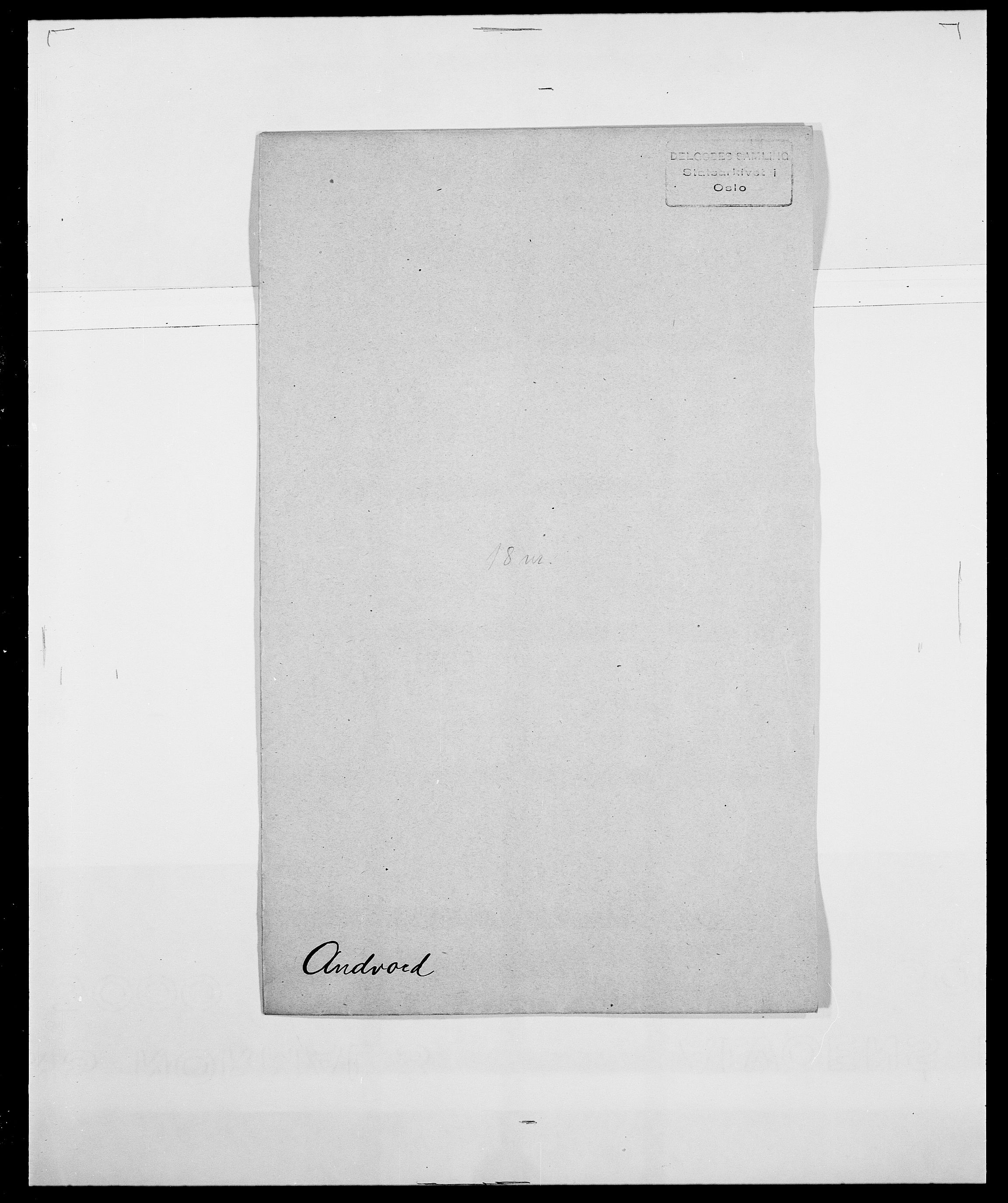 Delgobe, Charles Antoine - samling, SAO/PAO-0038/D/Da/L0002: Anker, Ancher - Bauner, p. 87