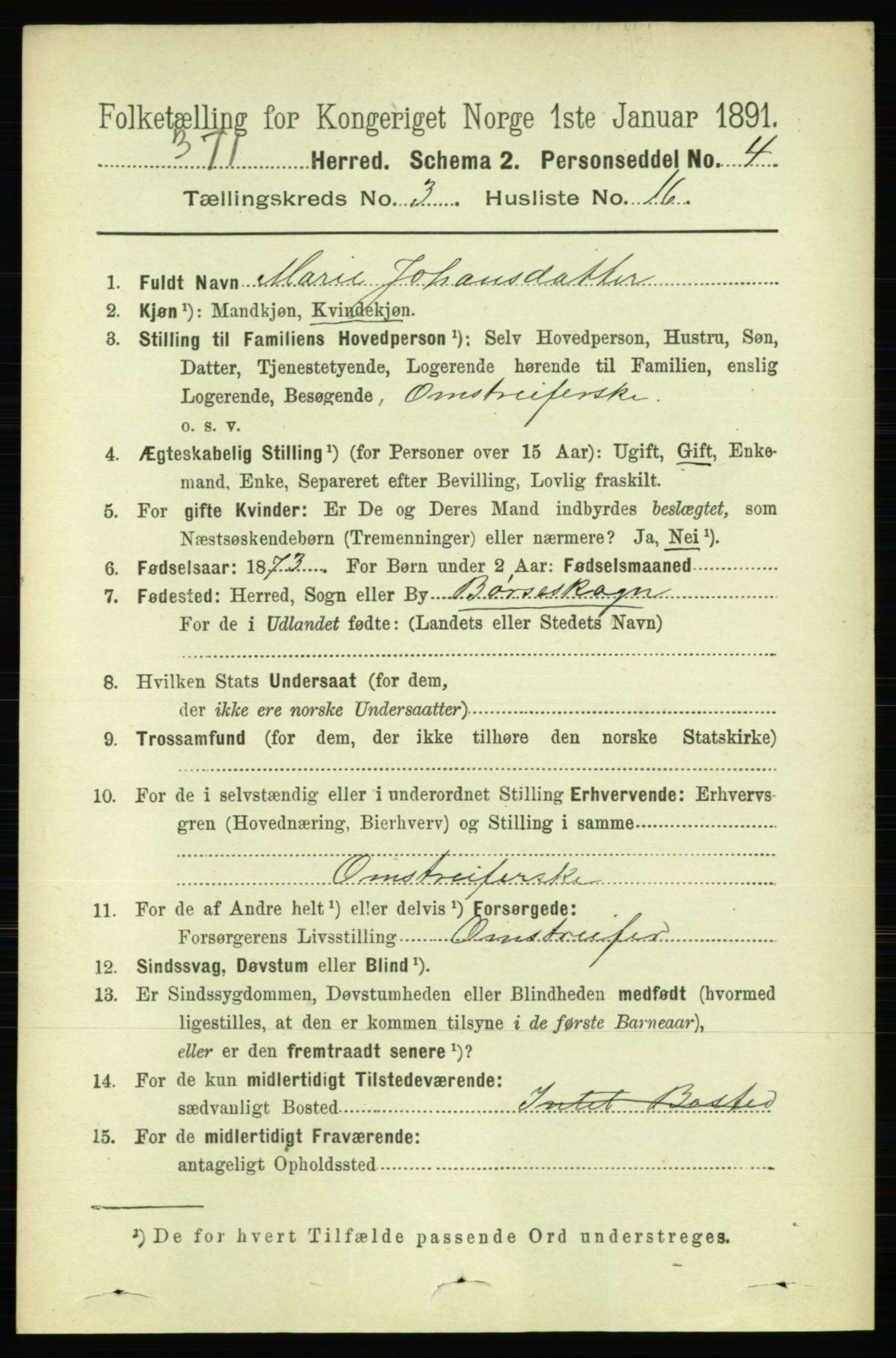 RA, 1891 census for 1645 Haltdalen, 1891, p. 954