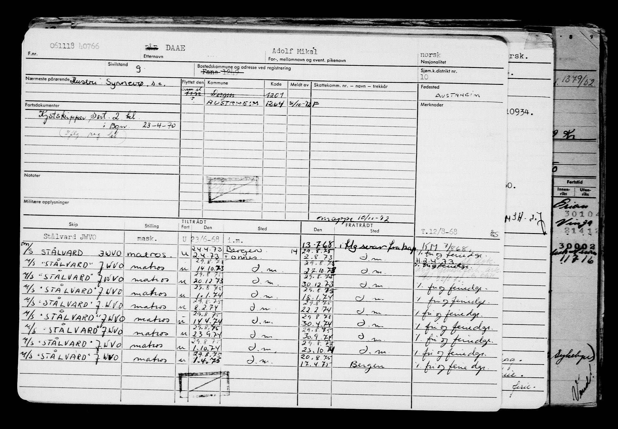 Direktoratet for sjømenn, AV/RA-S-3545/G/Gb/L0163: Hovedkort, 1918, p. 750