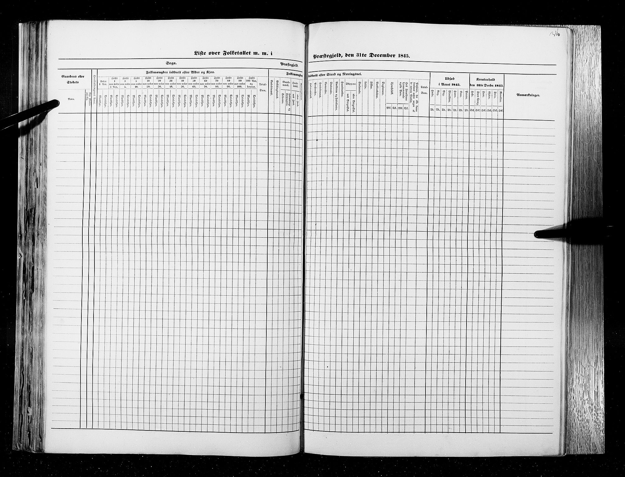 RA, Census 1845, vol. 9B: Nordland amt, 1845, p. 316