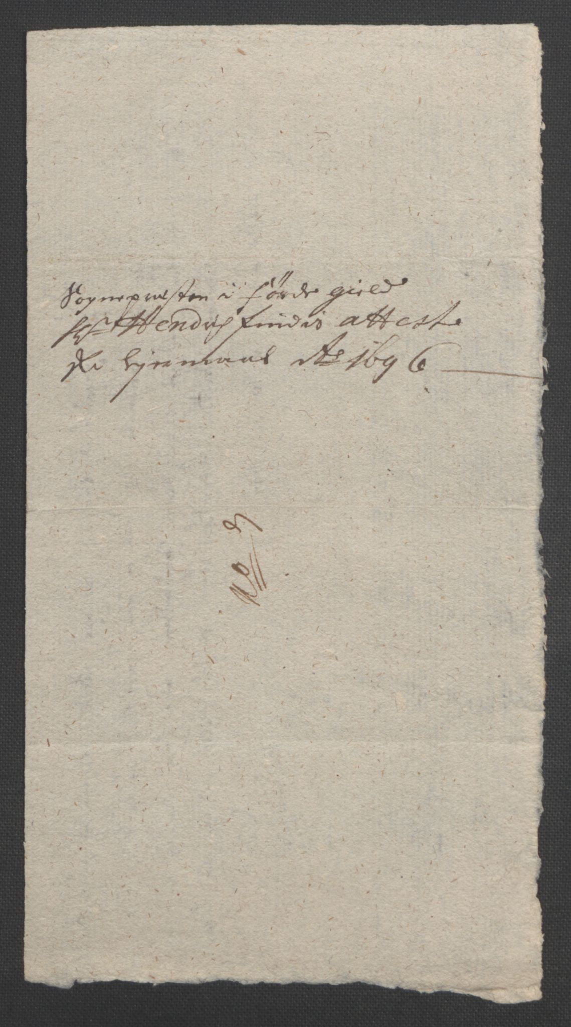 Rentekammeret inntil 1814, Reviderte regnskaper, Fogderegnskap, RA/EA-4092/R53/L3422: Fogderegnskap Sunn- og Nordfjord, 1695-1696, p. 306